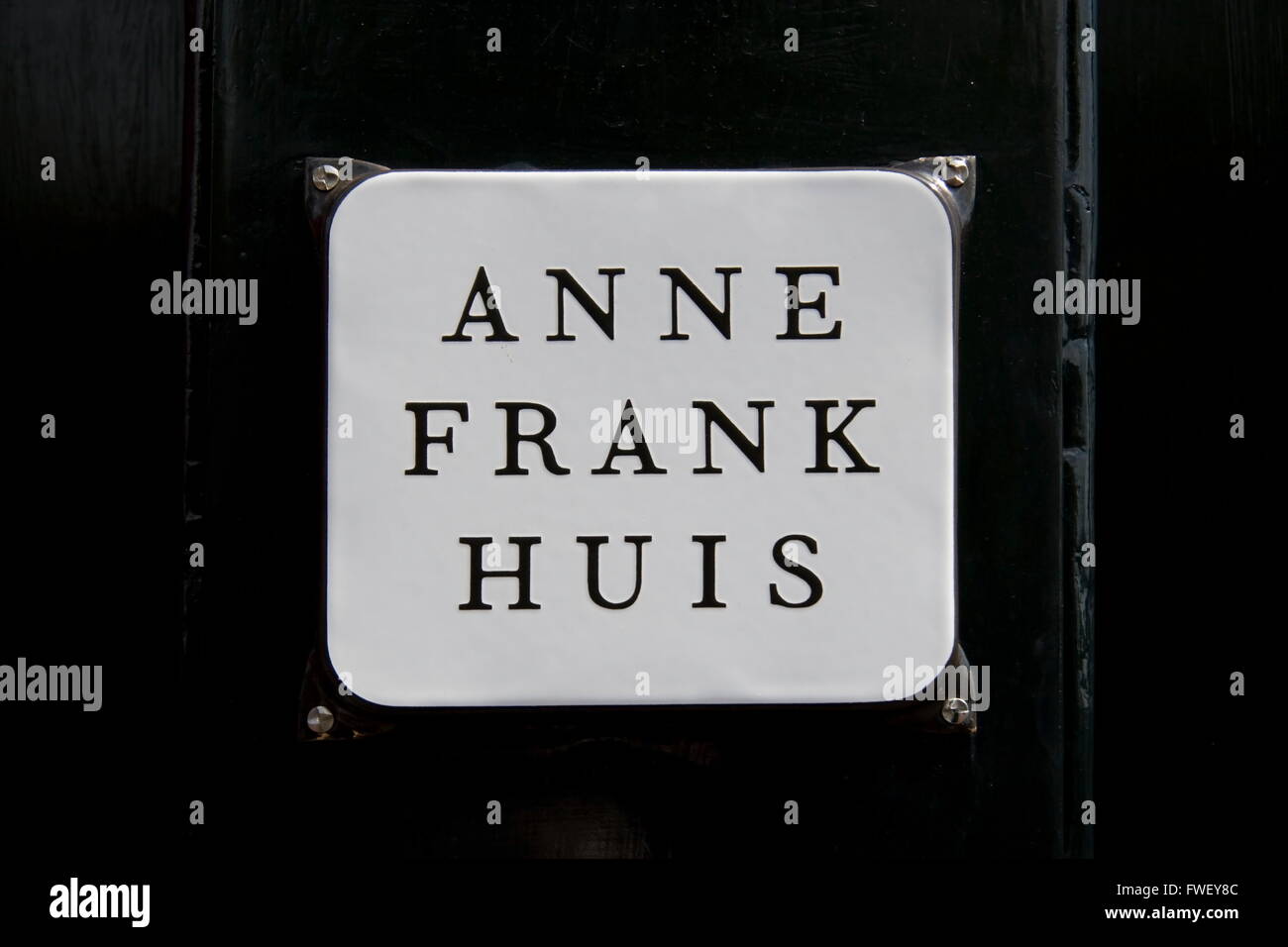 Anne Frank Haus, Amsterdam, Niederlande Stockfoto