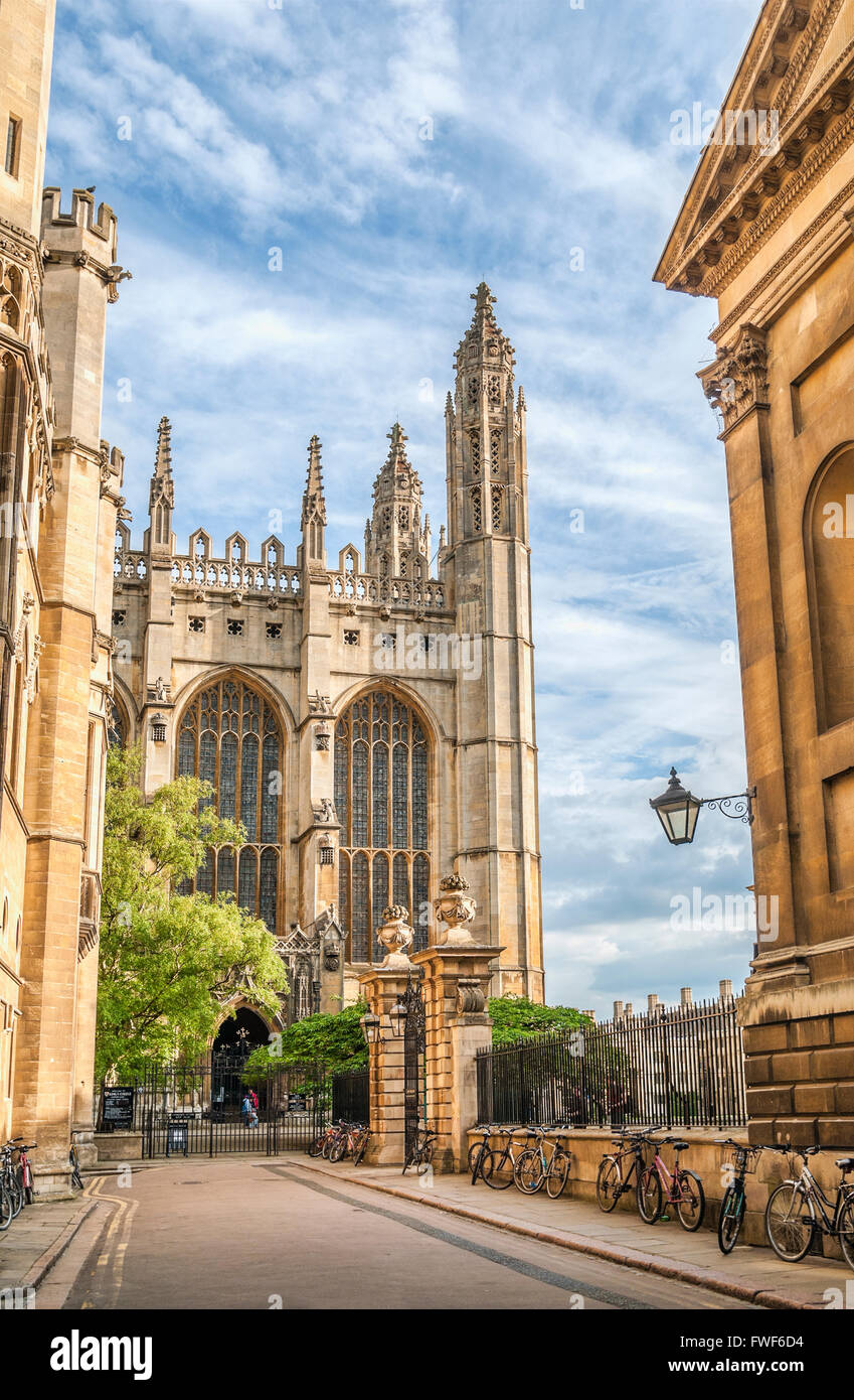 King's College Chapel in University City Cambridge, England Stockfoto