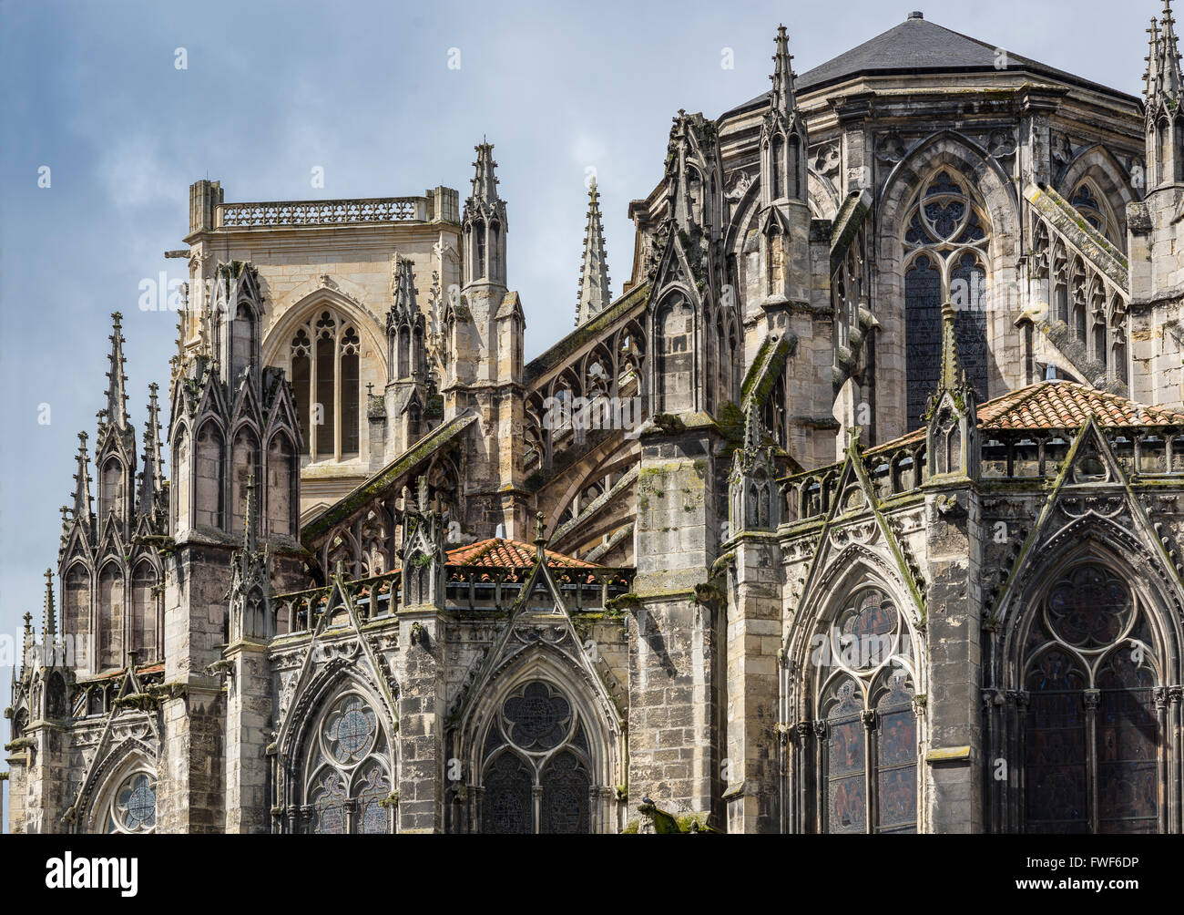 Kathedrale von St. Andre. Saint Andre ist eine gotische Kathedrale von Bordeaux, Hauptstadt von Aquitanien. Frankreich. Stockfoto