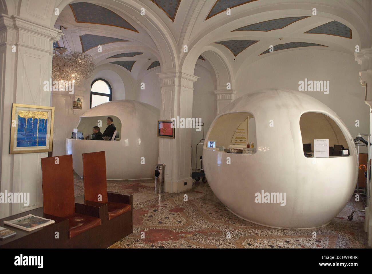 Rom, Italien: Hotel Kunst auf Via Margutta Stockfoto