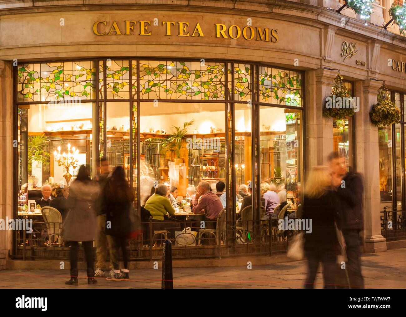 Bettys Tea Room York Stockfotos Bettys Tea Room York