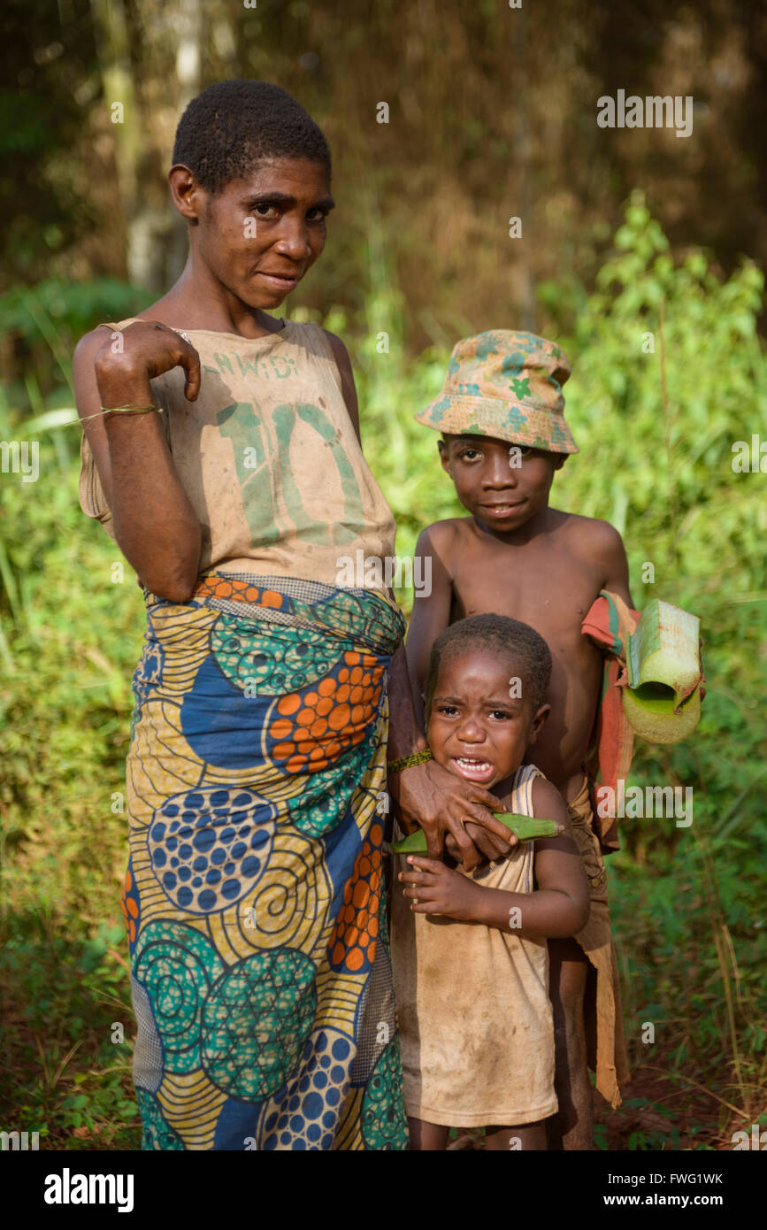 Kongolesen, demokratische Republik Kongo Stockfoto