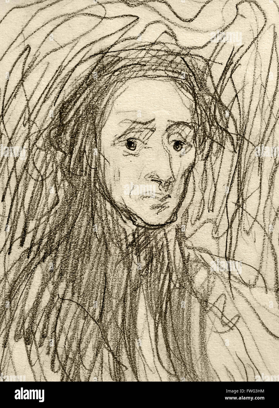 Chopin 1899 Wojciech Weiss 1875 – 1950 Maler Polen ( Frédéric François Chopin1810 – 1849 ( Fryderyk Franciszek) Polnischer Komponist und virtuoser Pianist ) Stockfoto