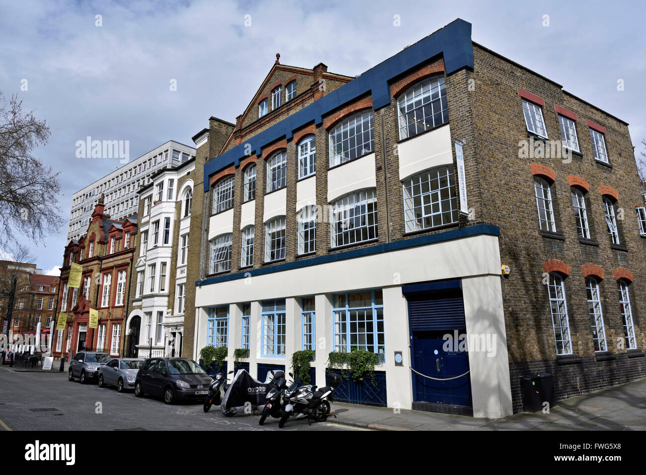 Viktorianischen Lagerhaus, London Borough of Camden England Großbritannien UK Stockfoto