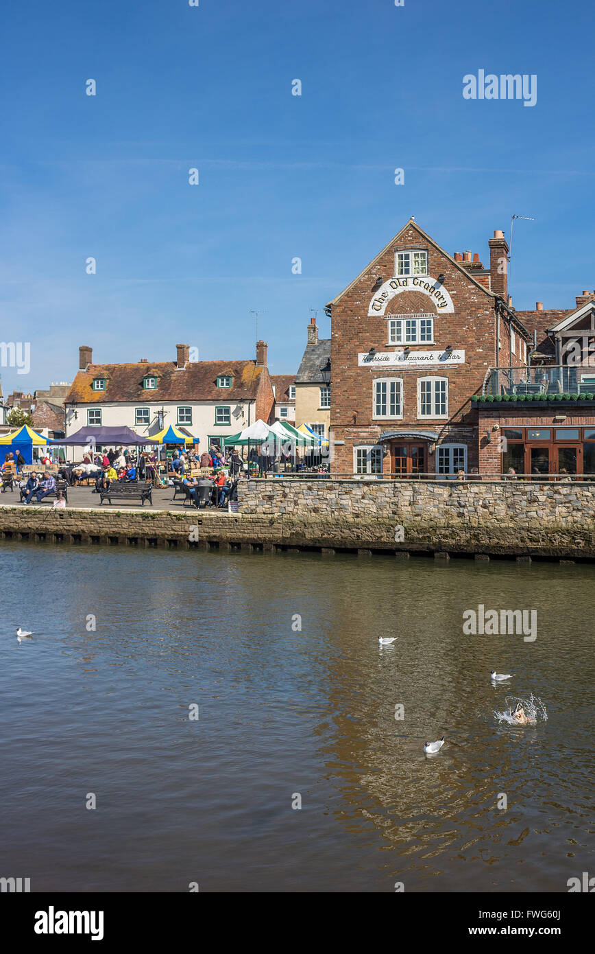 England Dorset Wareham River Frome Adrian Baker Stockfoto