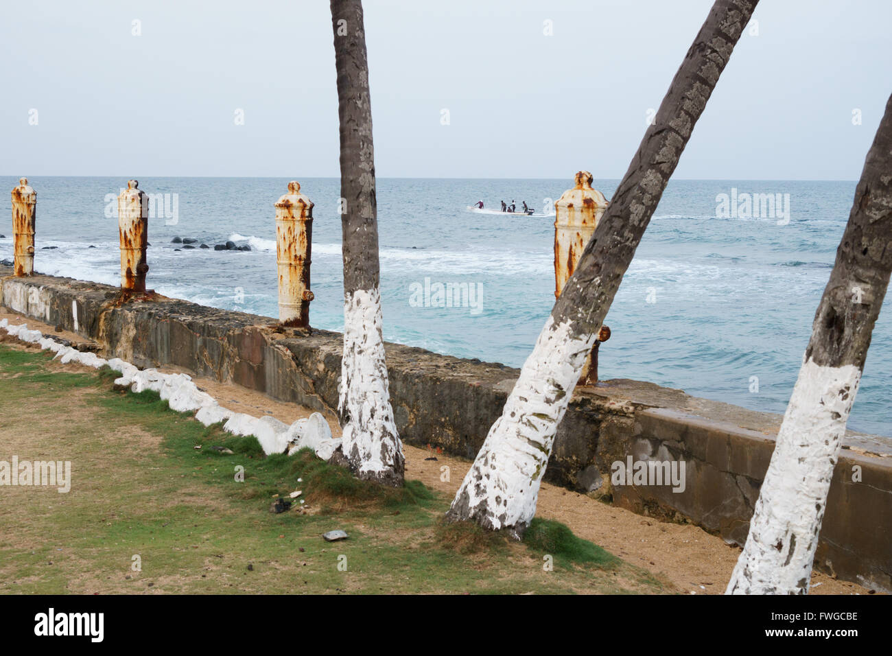 Sao Tome und Principe fort Stockfoto