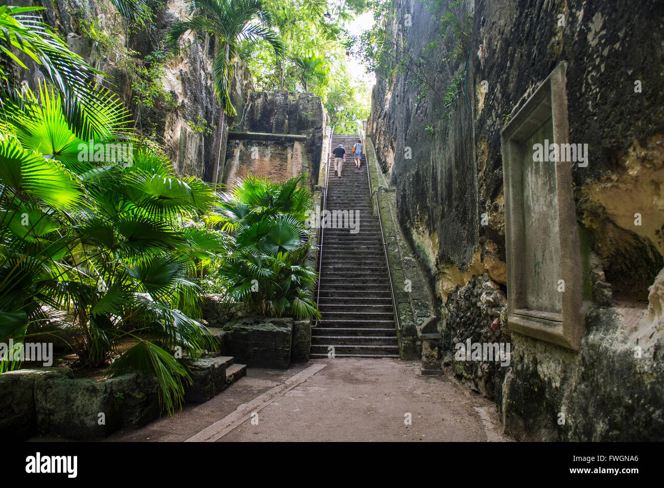 Königin StaircaseNassau, New Providence, Bahamas, Caribbean Stockfoto