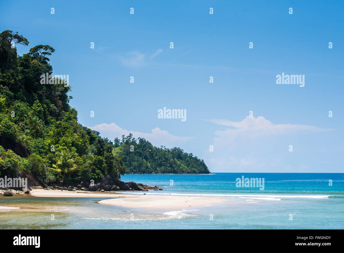 Sungai Pinang, Sumatra, Indonesien, Südostasien Stockfoto