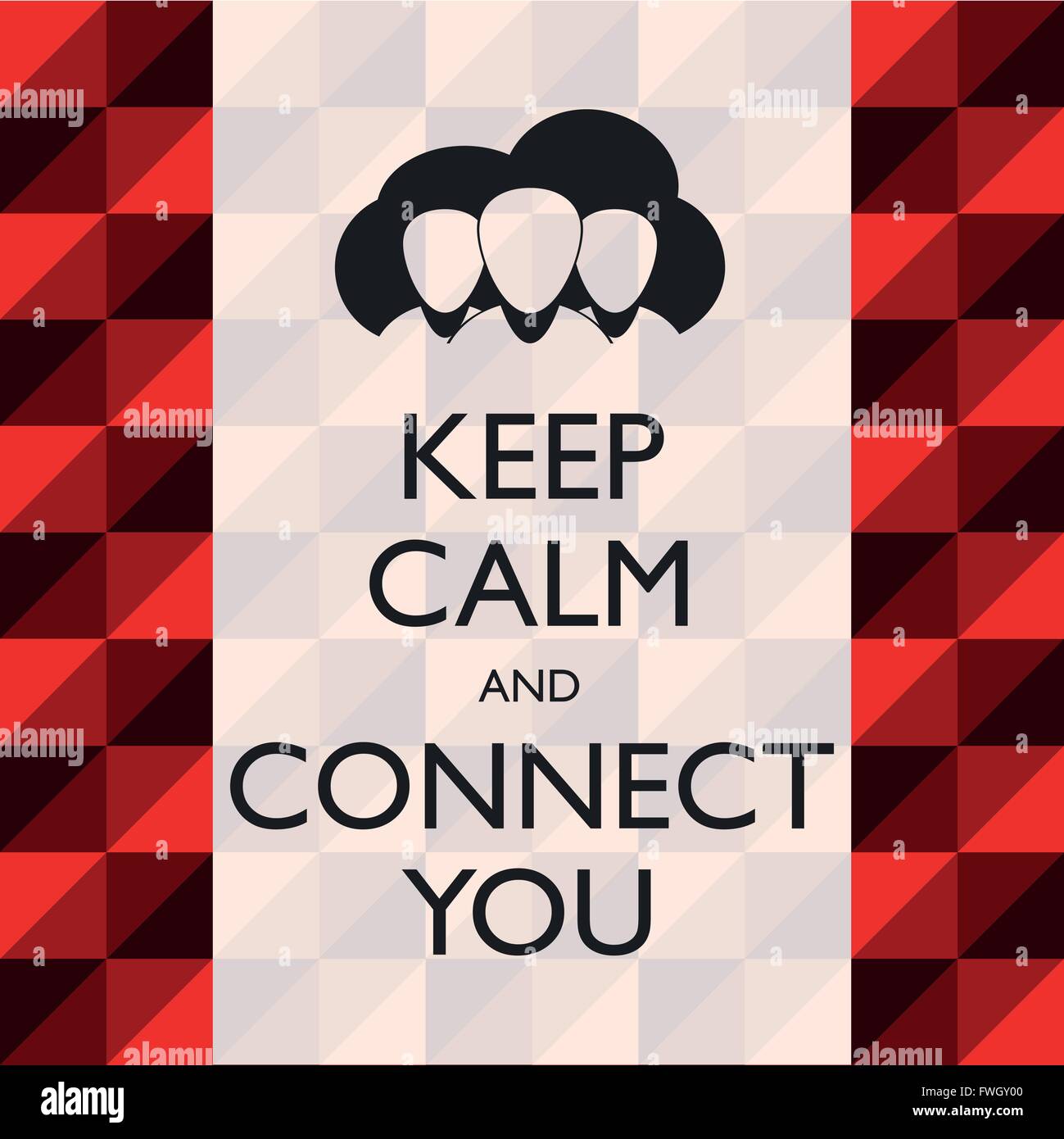 Illustration Grafik Vektor verbinden Sie für verschiedene Zwecke im Bereich Web- und Grafikdesign Stock Vektor