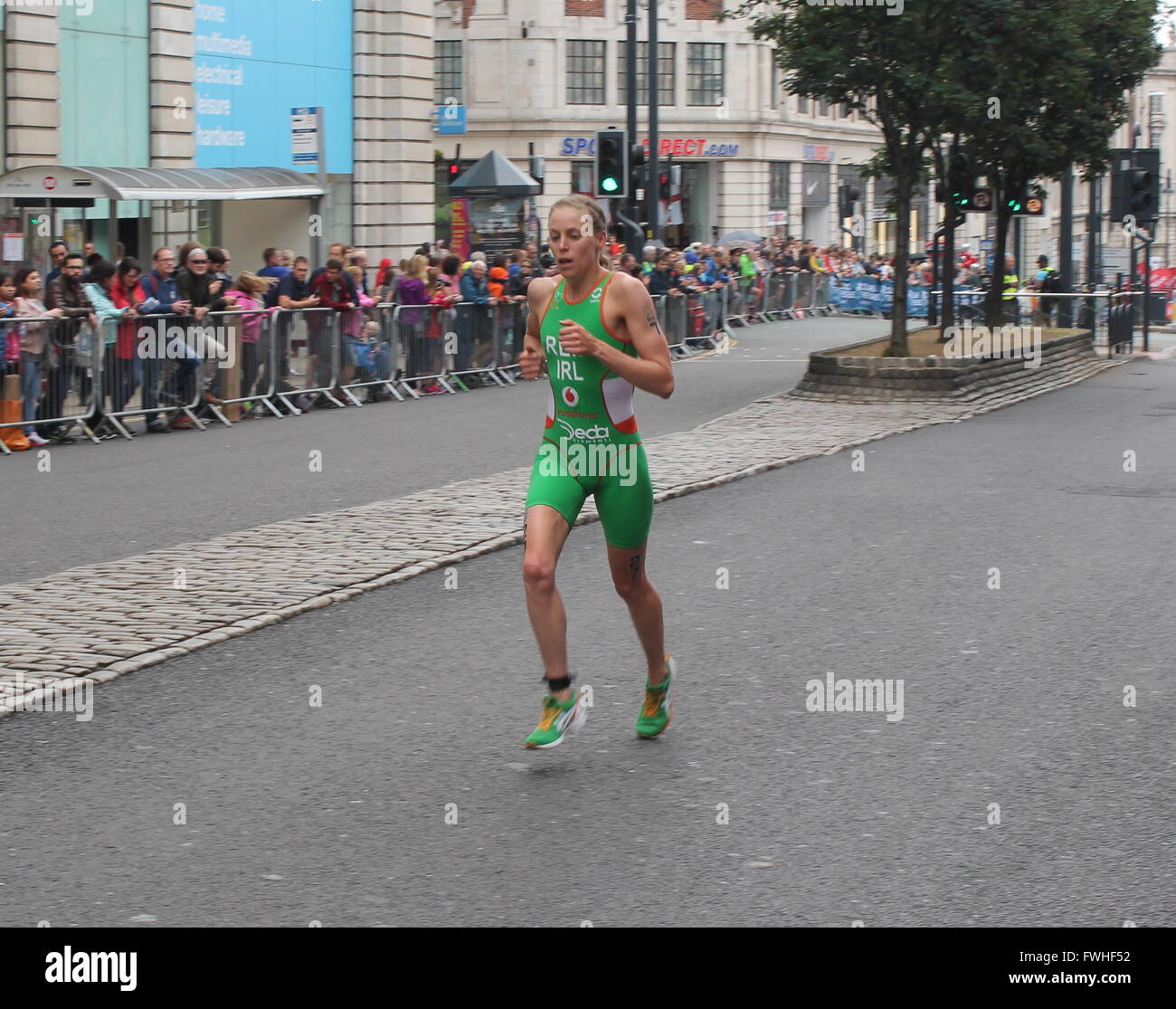 ITU World Triathlon Serie - Frauen - Leeds Stockfoto