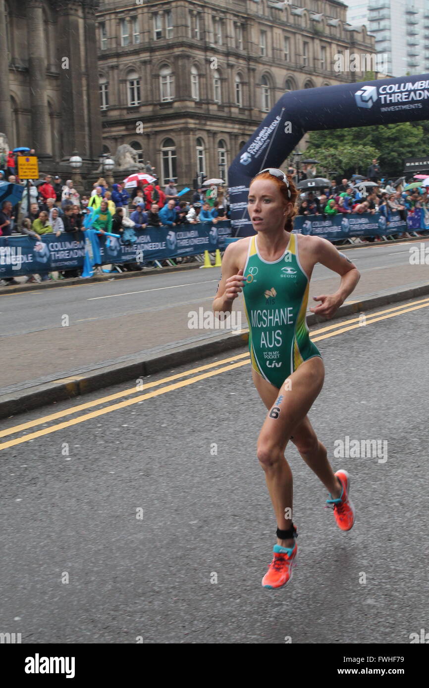 ITU World Triathlon Serie - Frauen - Leeds Stockfoto