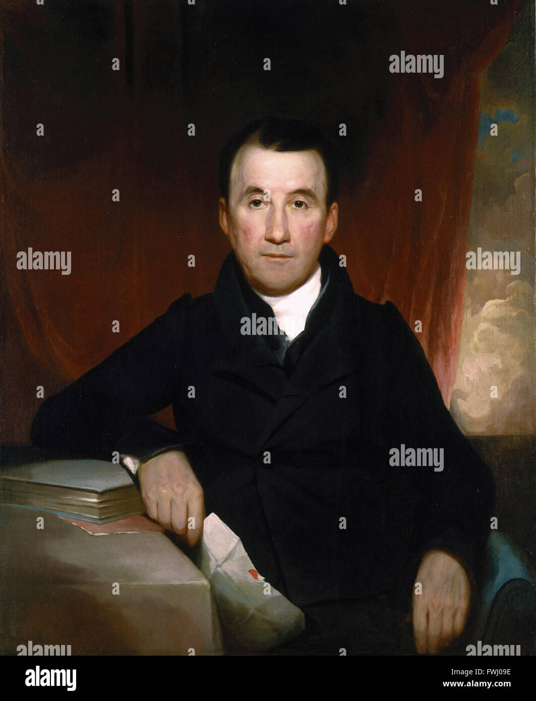 Samuel Finley Breese Morse - Jonas Platt - Brooklyn Museum Stockfoto