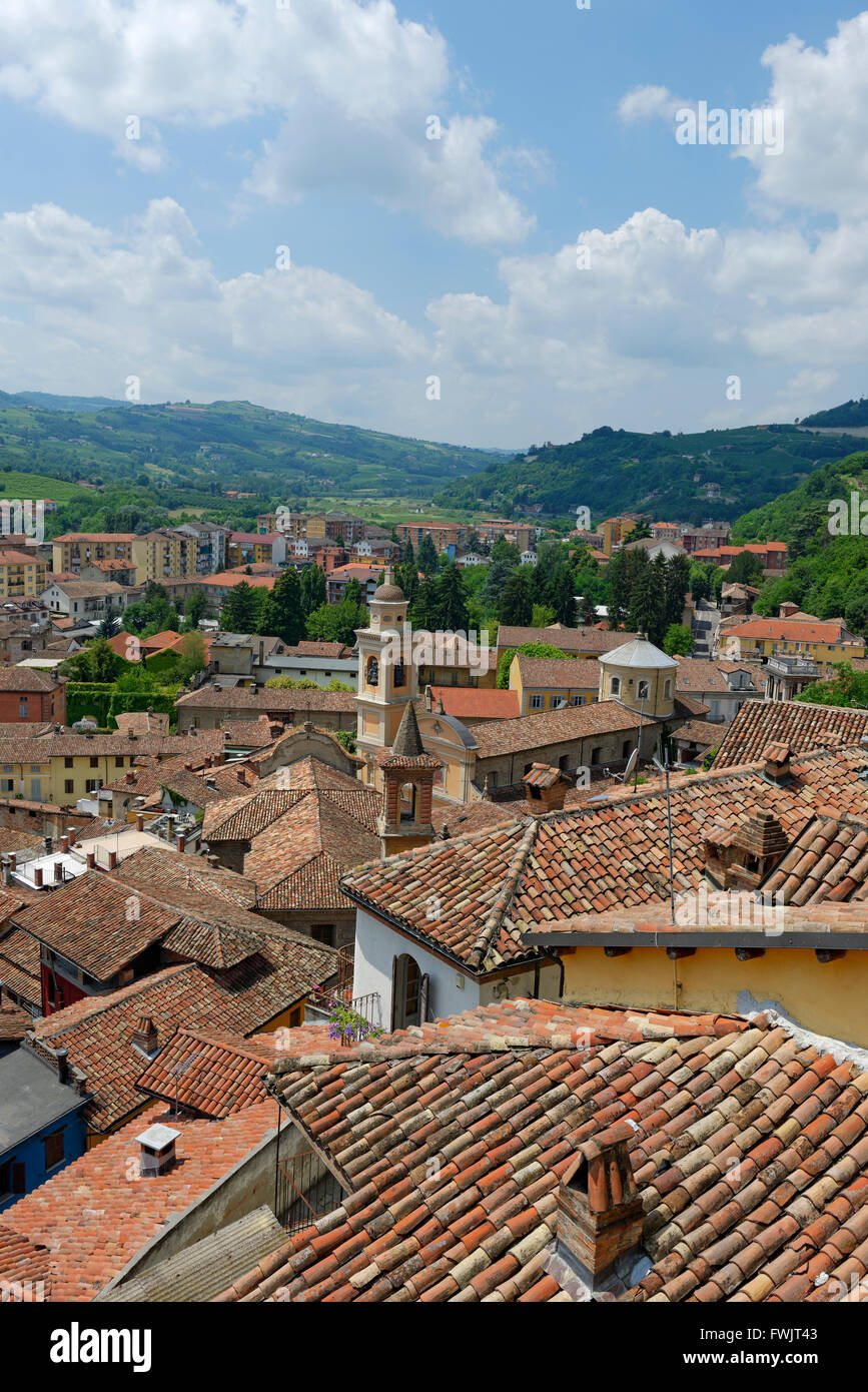 Canelli, Monferrato, Provinz Asti, Piemont, Italien Stockfoto