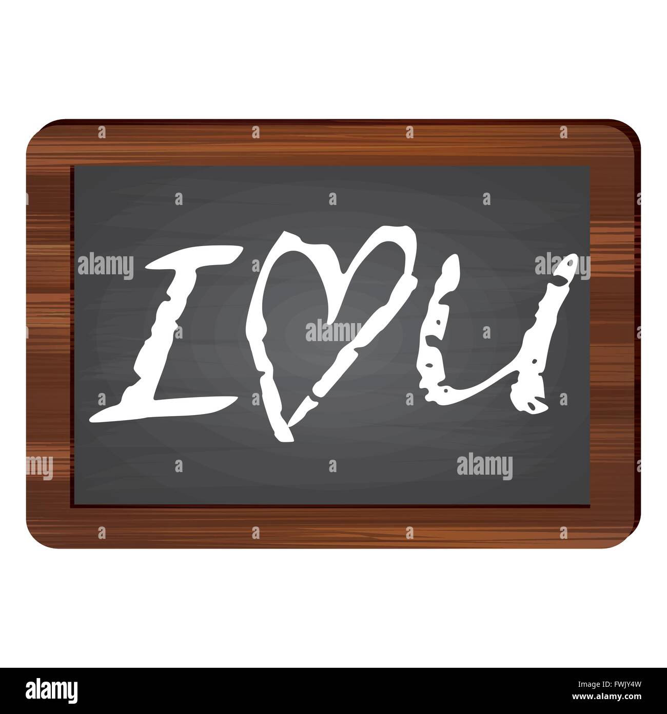 Abbildung Vektor Grafik Blackboard für den kreativen Einsatz in Grafik-design Stock Vektor