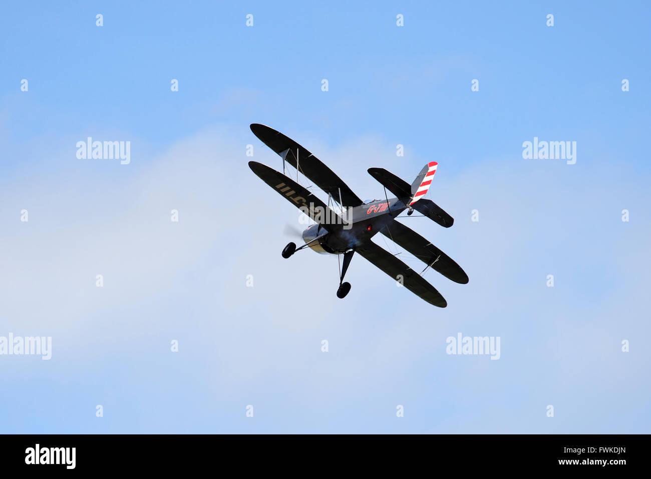 Stolp SA-300 Starduster G-JIII während seiner Anzeige auf East Fortune Airshow 2011 Stockfoto