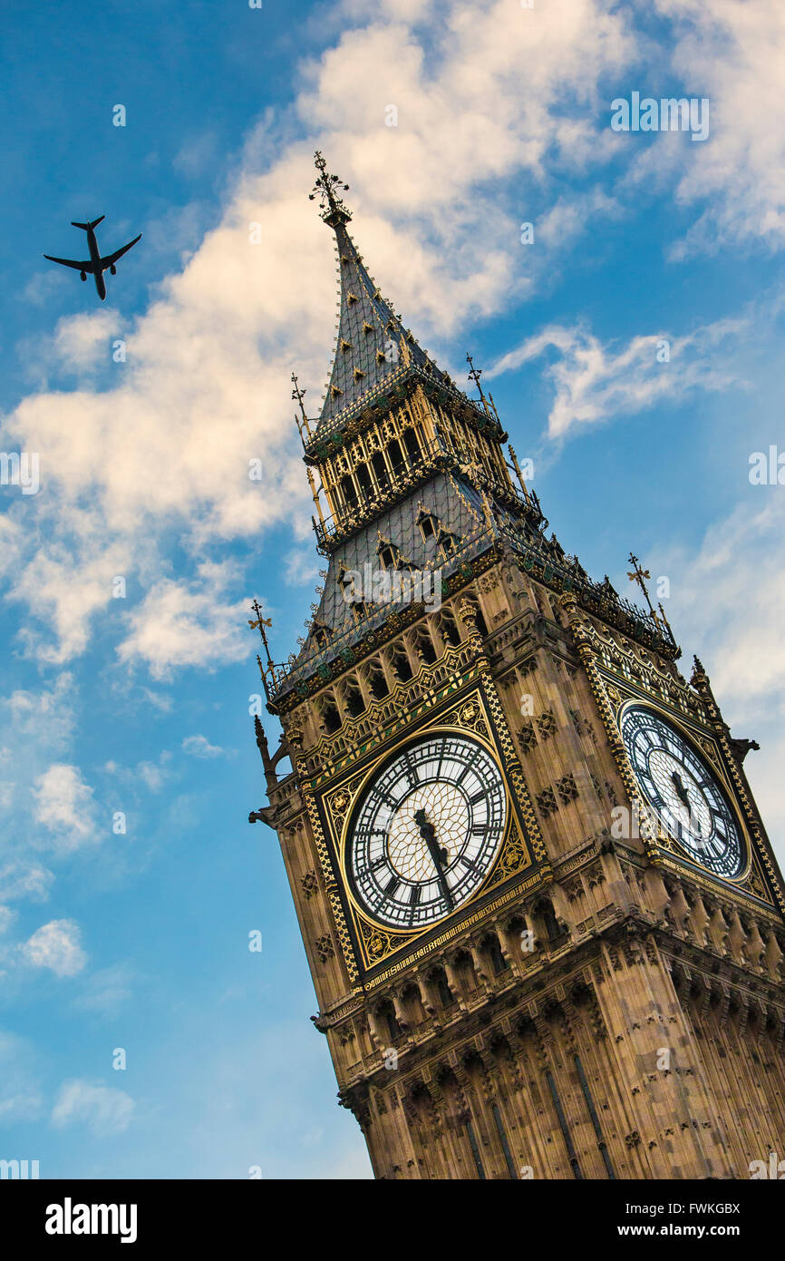 Big Ben St Elizabeth Tower London Stockfoto
