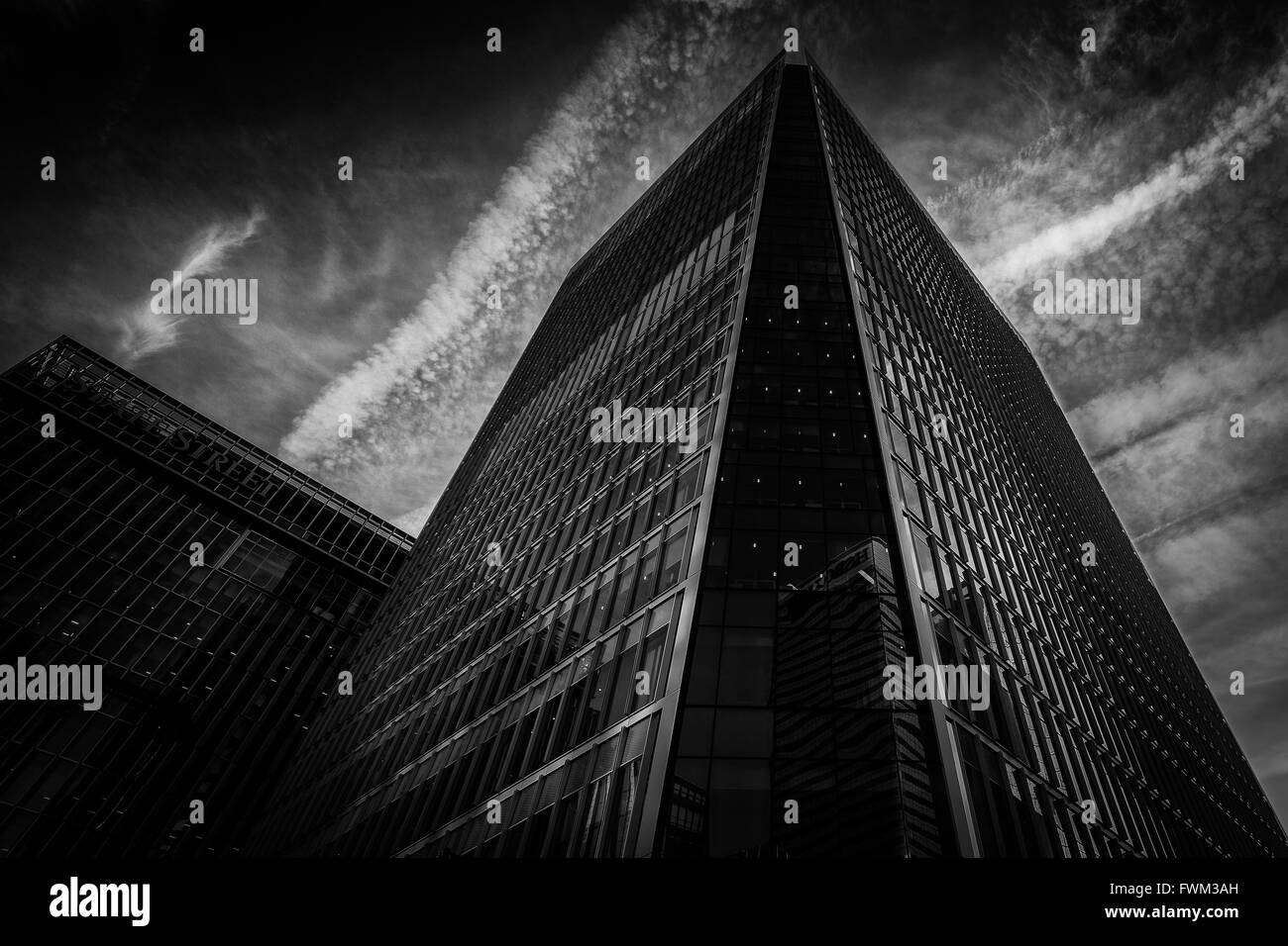 Silver City - Canary Wharf, London Stockfoto