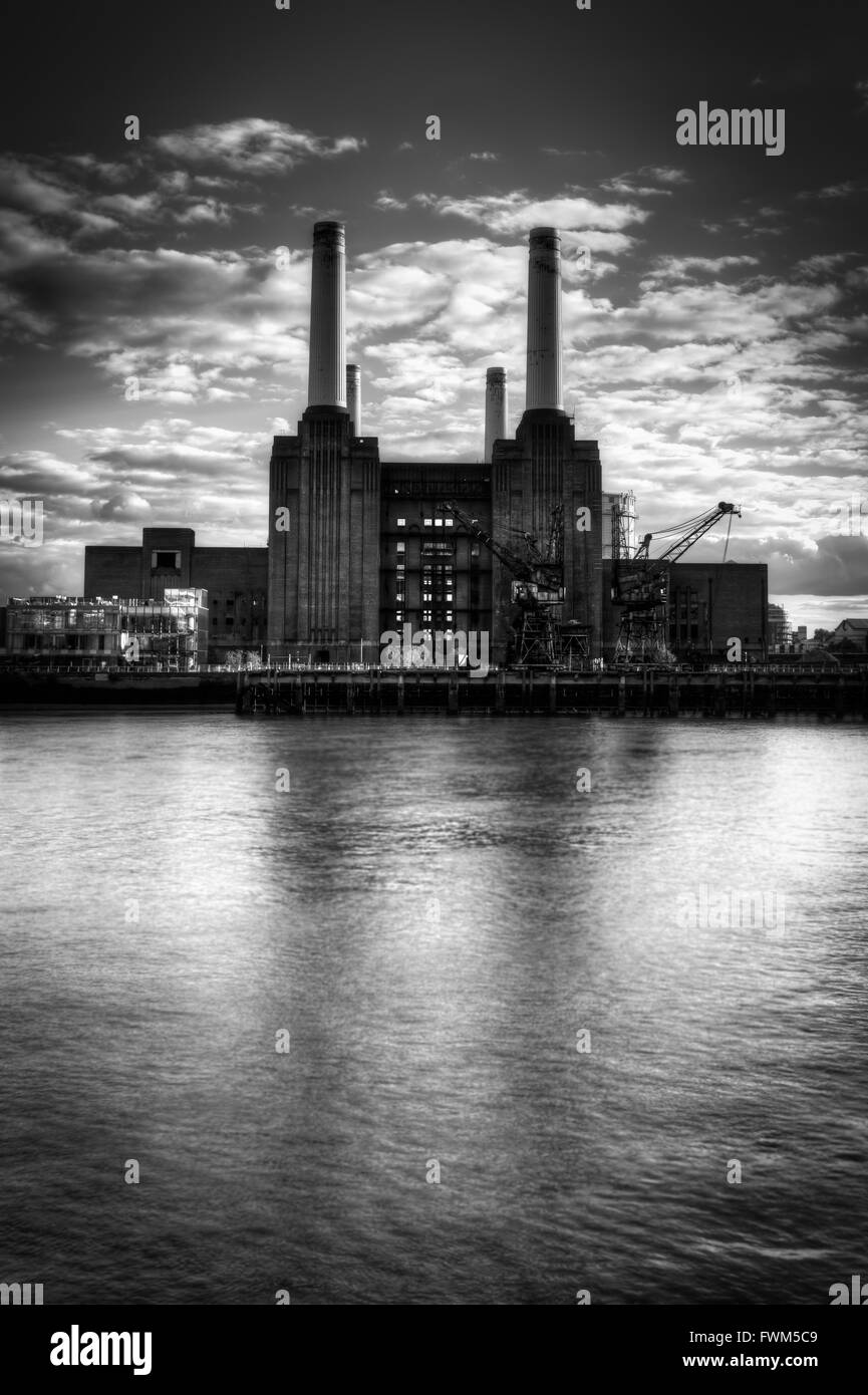 Battersea Power Station, London, Vereinigtes Königreich Stockfoto