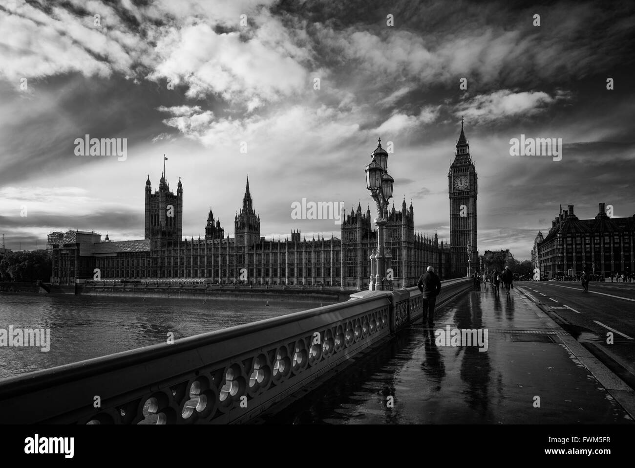 Häuser des Parlaments, Palace of Westminster, London Stockfoto