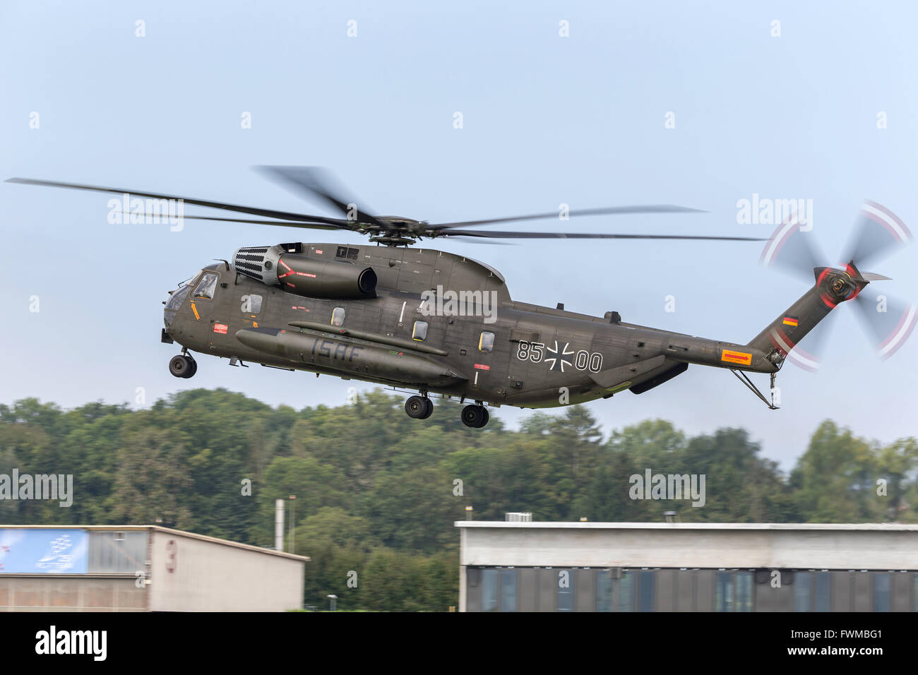 Deutsche Armee (Deutsches Heer) Sikorsky CH-53GS großen militärischen  Transporthubschrauber Stockfotografie - Alamy
