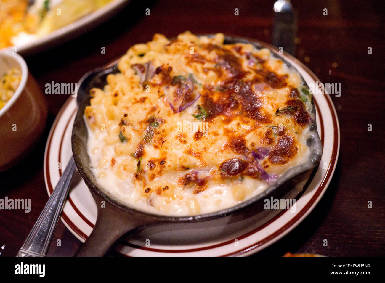 Jose und Söhne Bar & Restaurant im Warehouse District Raleigh North Carolina NC USA mit einem Mix aus mexikanischen und südlichen Stockfoto