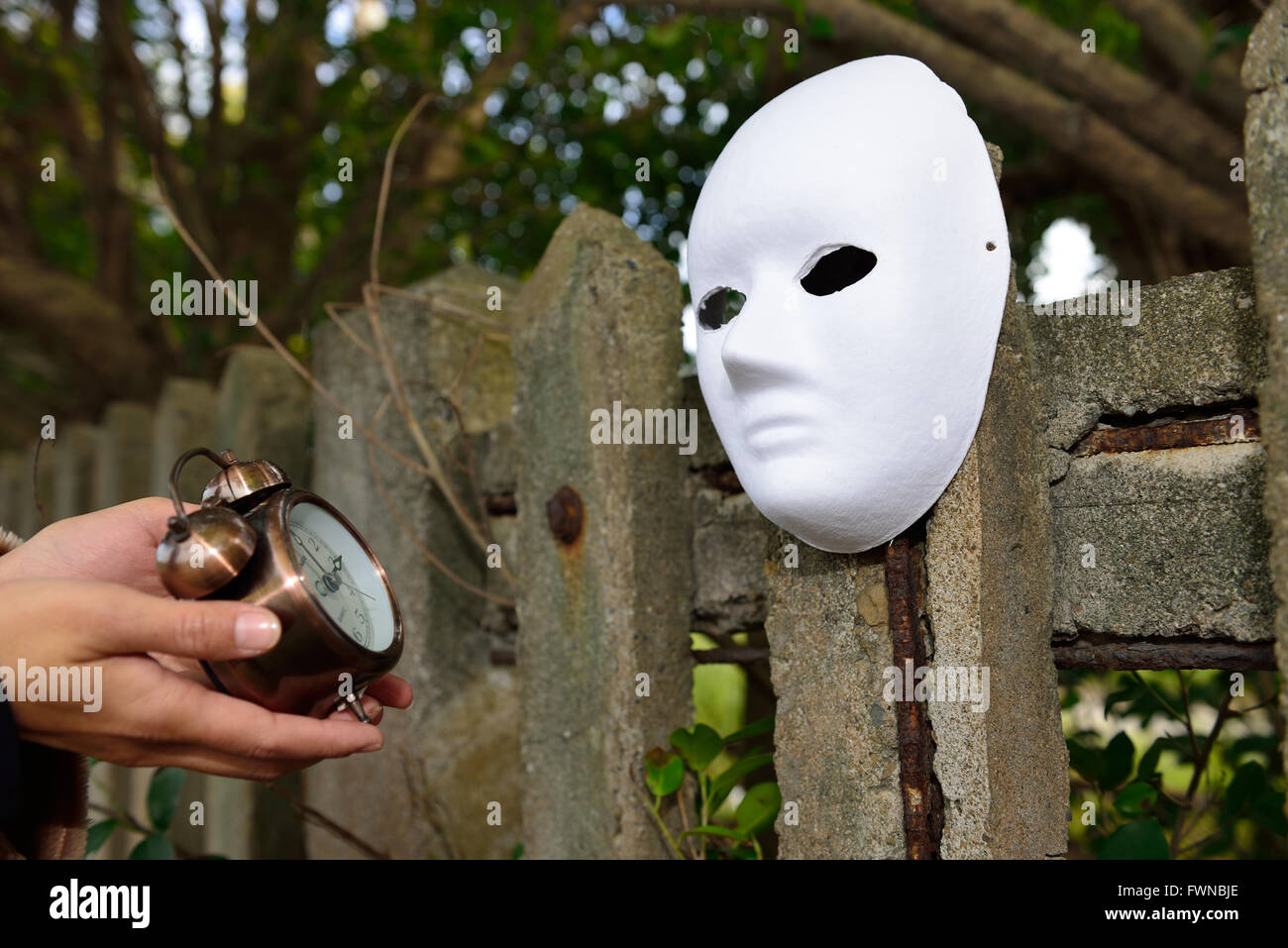 Wie spät ist es? Stockfoto