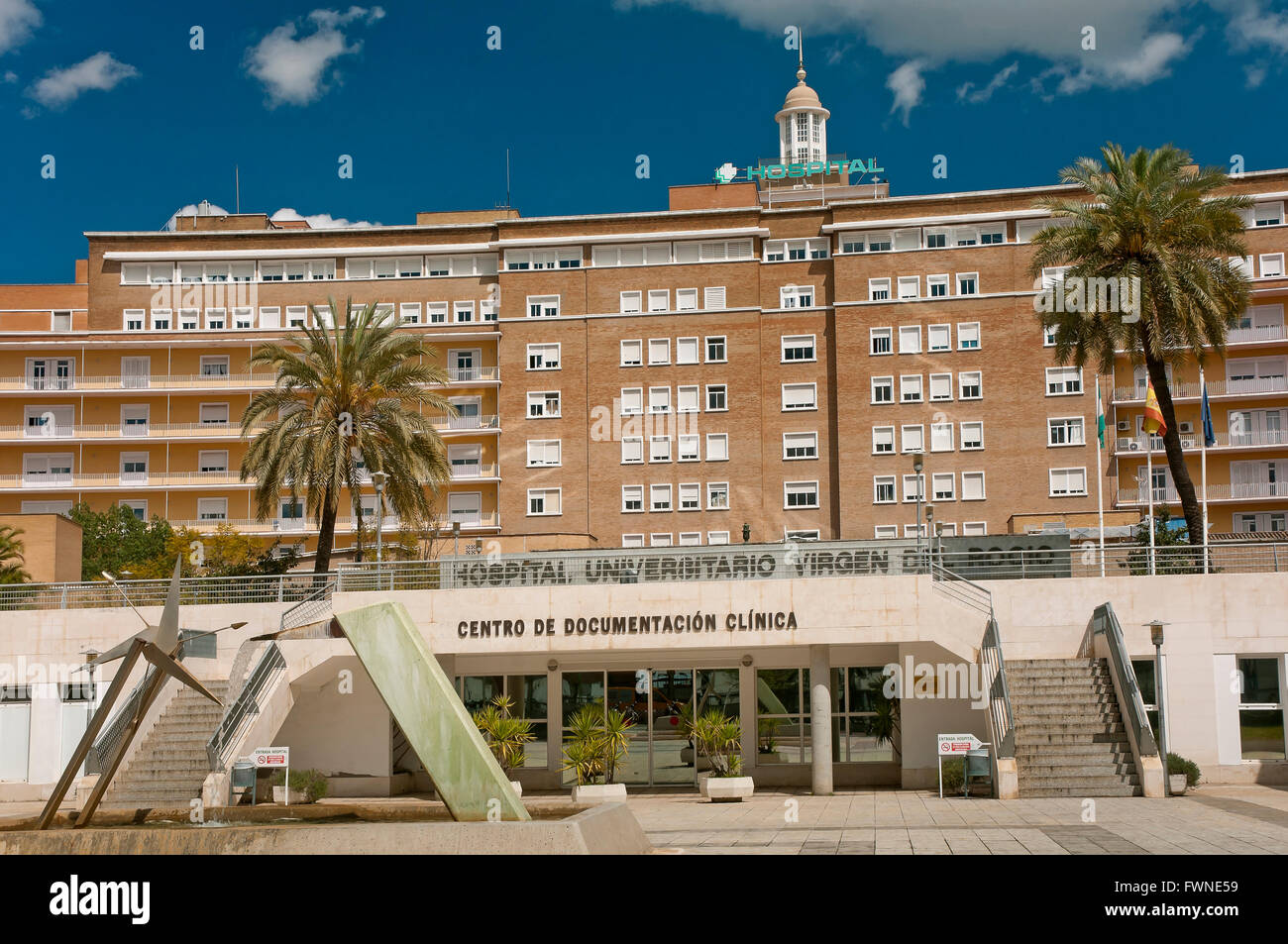 University Hospital Virgen del Rocio, Sevilla, Region von Andalusien, Spanien, Europa Stockfoto