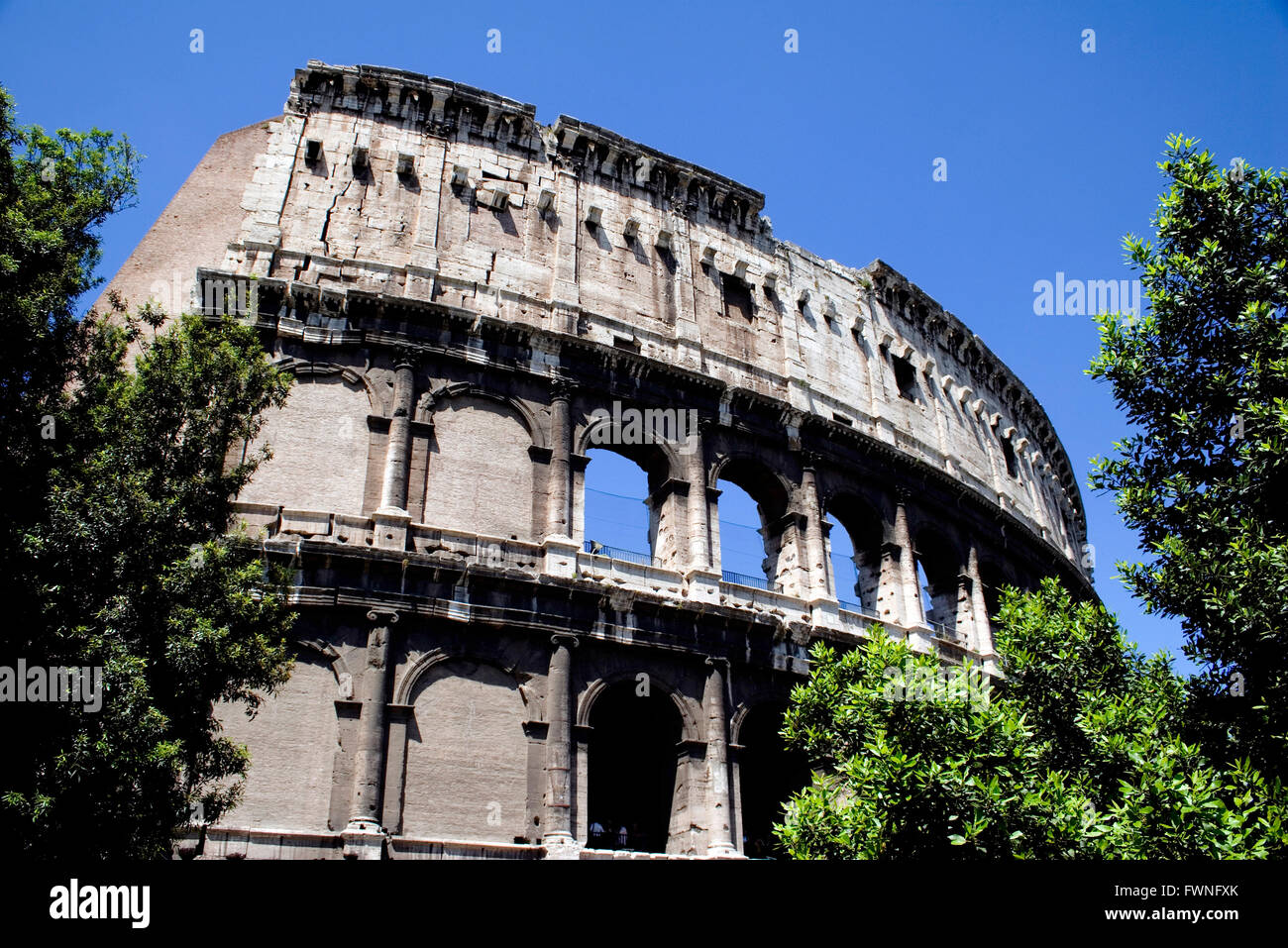 Das Kolosseum in Rom, Italien, Europa, Colosseum Kolosseum reisen Reisenden Urlaub Urlaub Reise Wahrzeichen bekannt Stockfoto