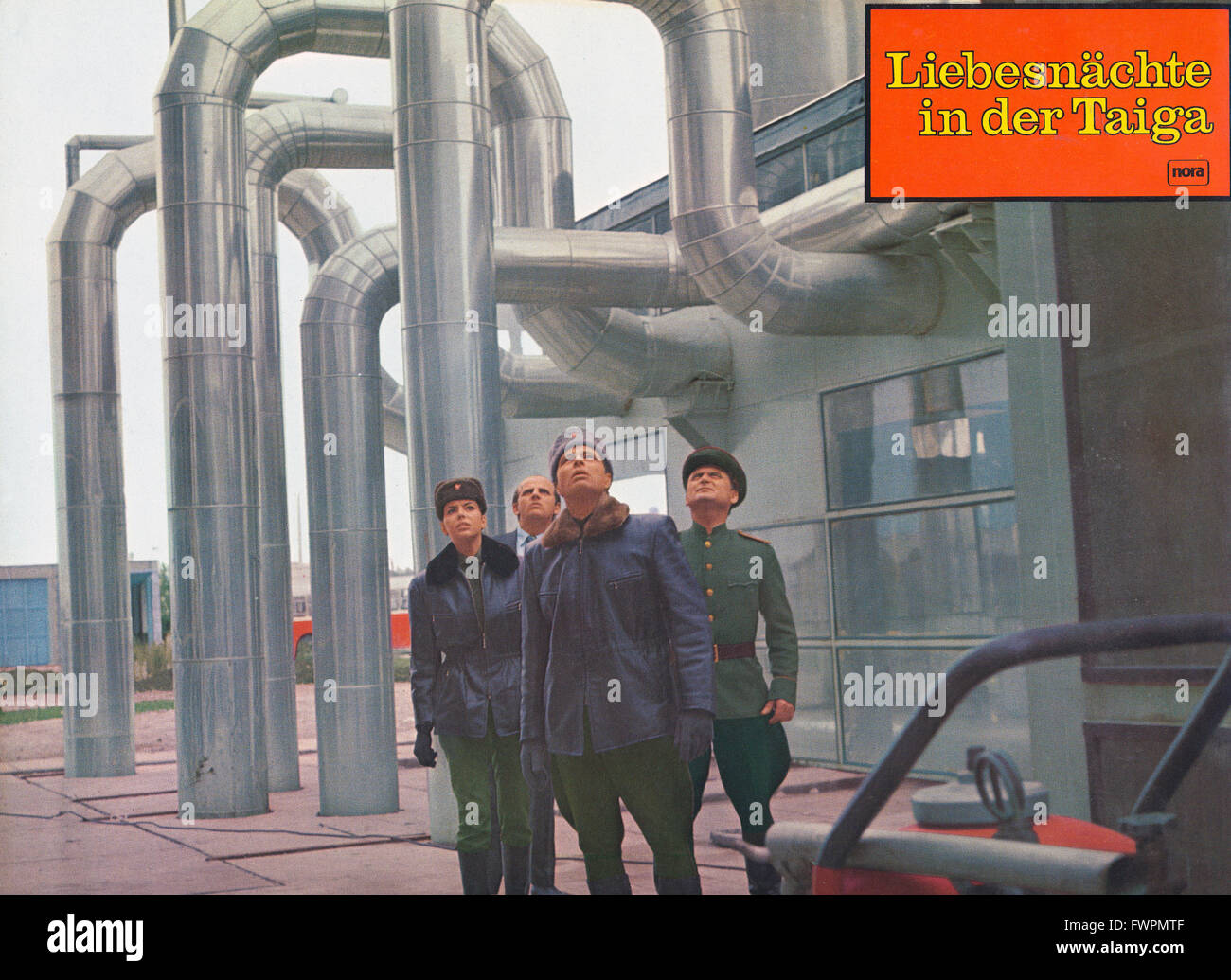 LIebesnächte in der Taiga, Deutschland 1967, Regie: Harald Philipp, Szenenfoto Stockfoto