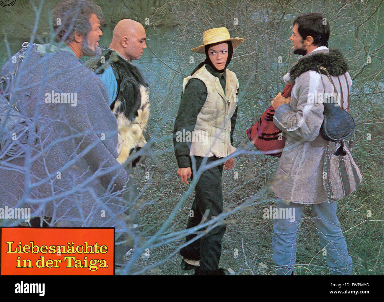 LIebesnächte in der Taiga, Deutschland 1967, Regie: Harald Philipp, Szenenfoto Stockfoto