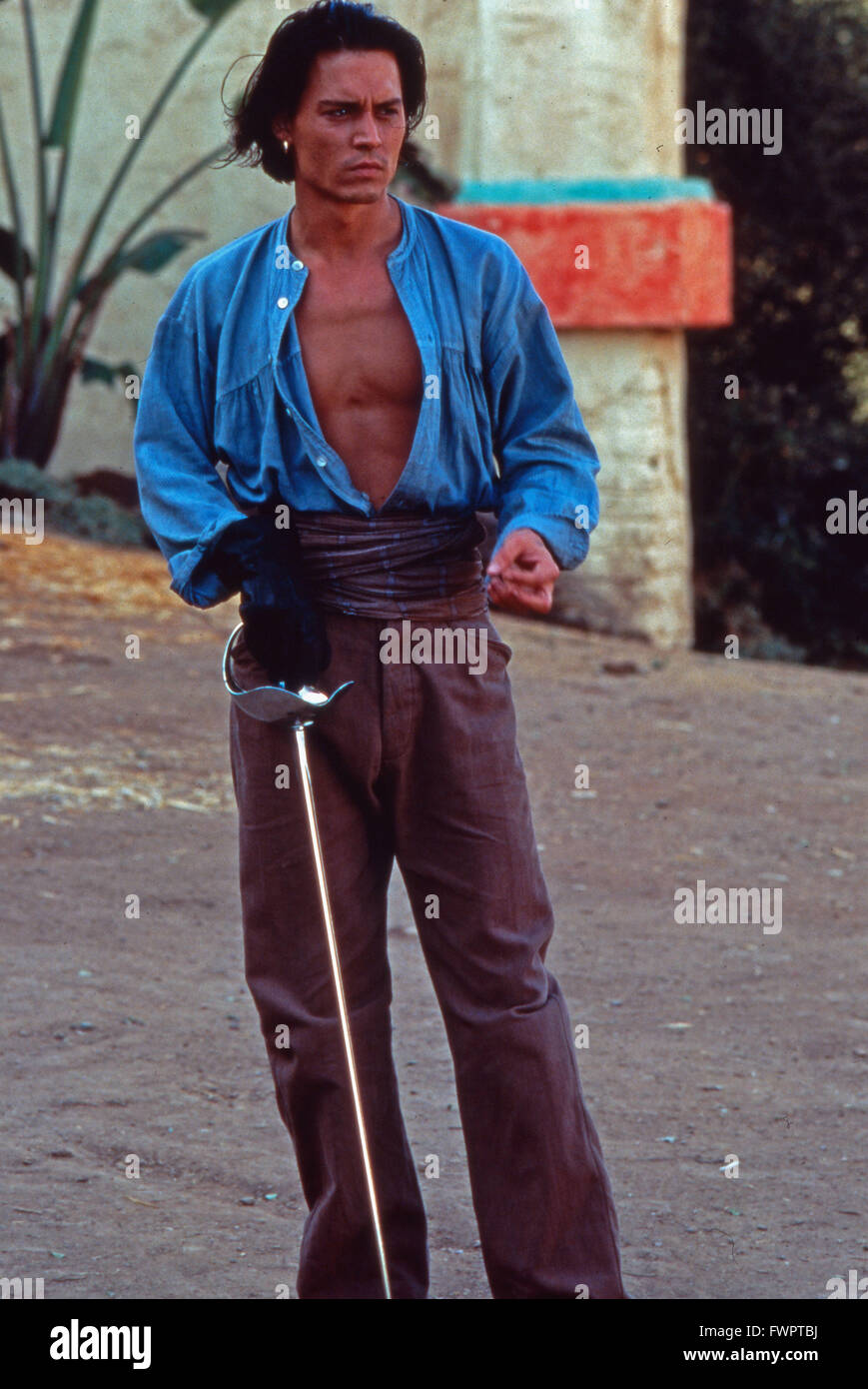 Don Juan DeMarco - Don Juan DeMarco (Johnny Depp), ein Mann, der glaubt, er ist der weltweit größte Liebhaber - USA 1995 - Regie: Jeremy Leven Stockfoto