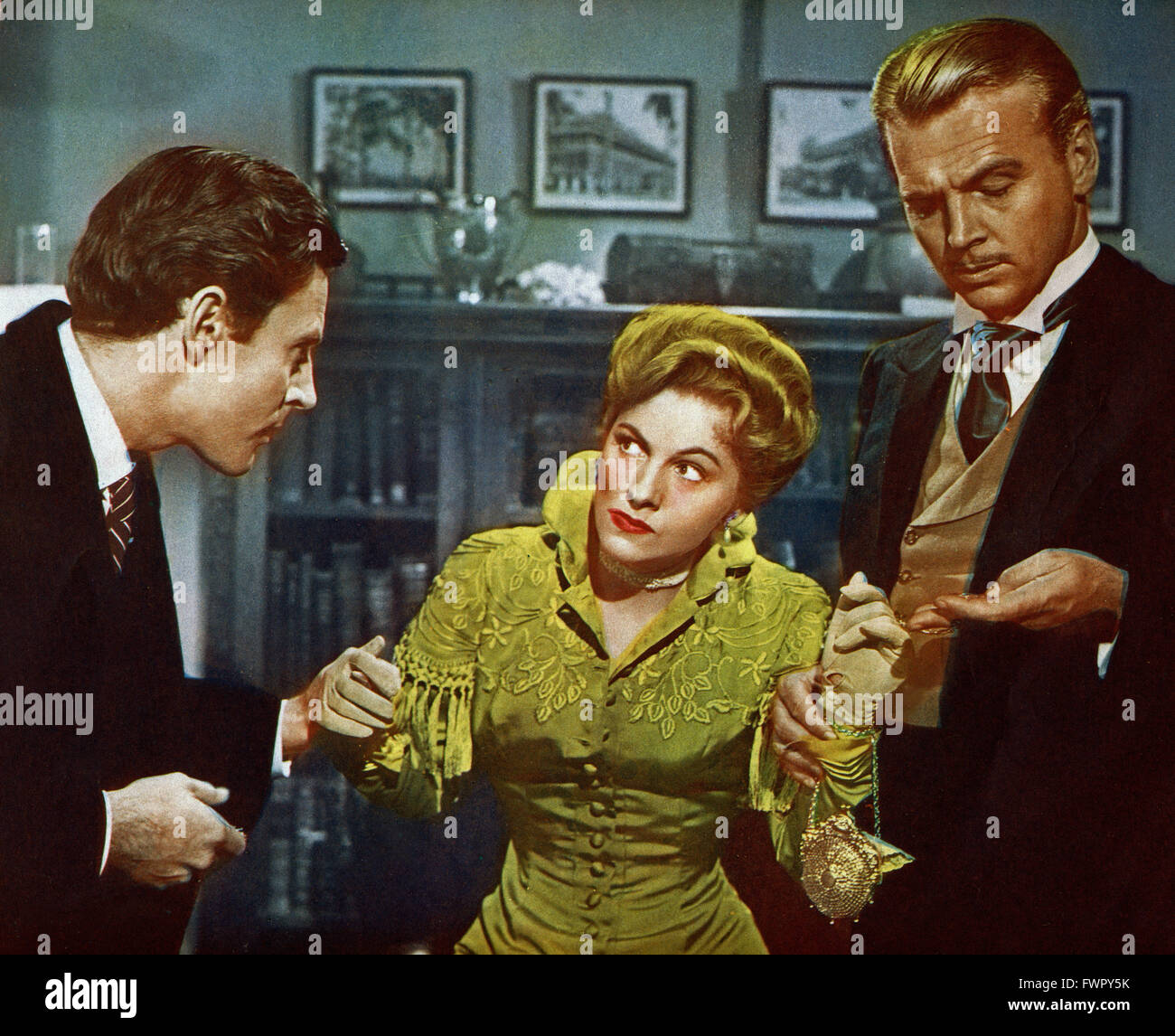 Liebling, wie konntest du!, USA 1951, Regie: Mitchell Leisen, Monia: (v. l.) Peter Hansen, Joan Fontaine, John Lund Stockfoto
