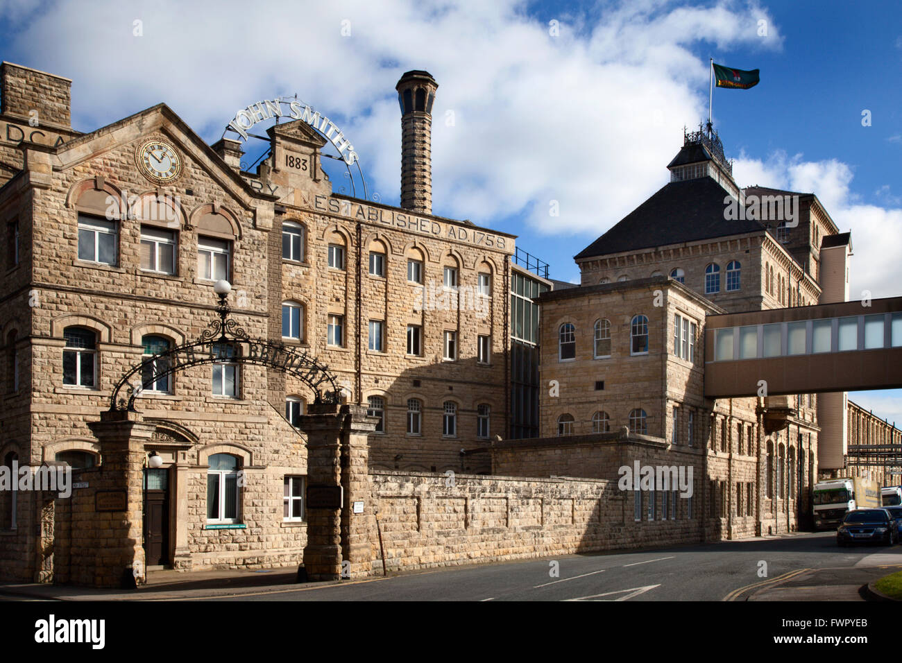 John Smiths Brauerei in Tadcaster Yorkshire England Stockfoto