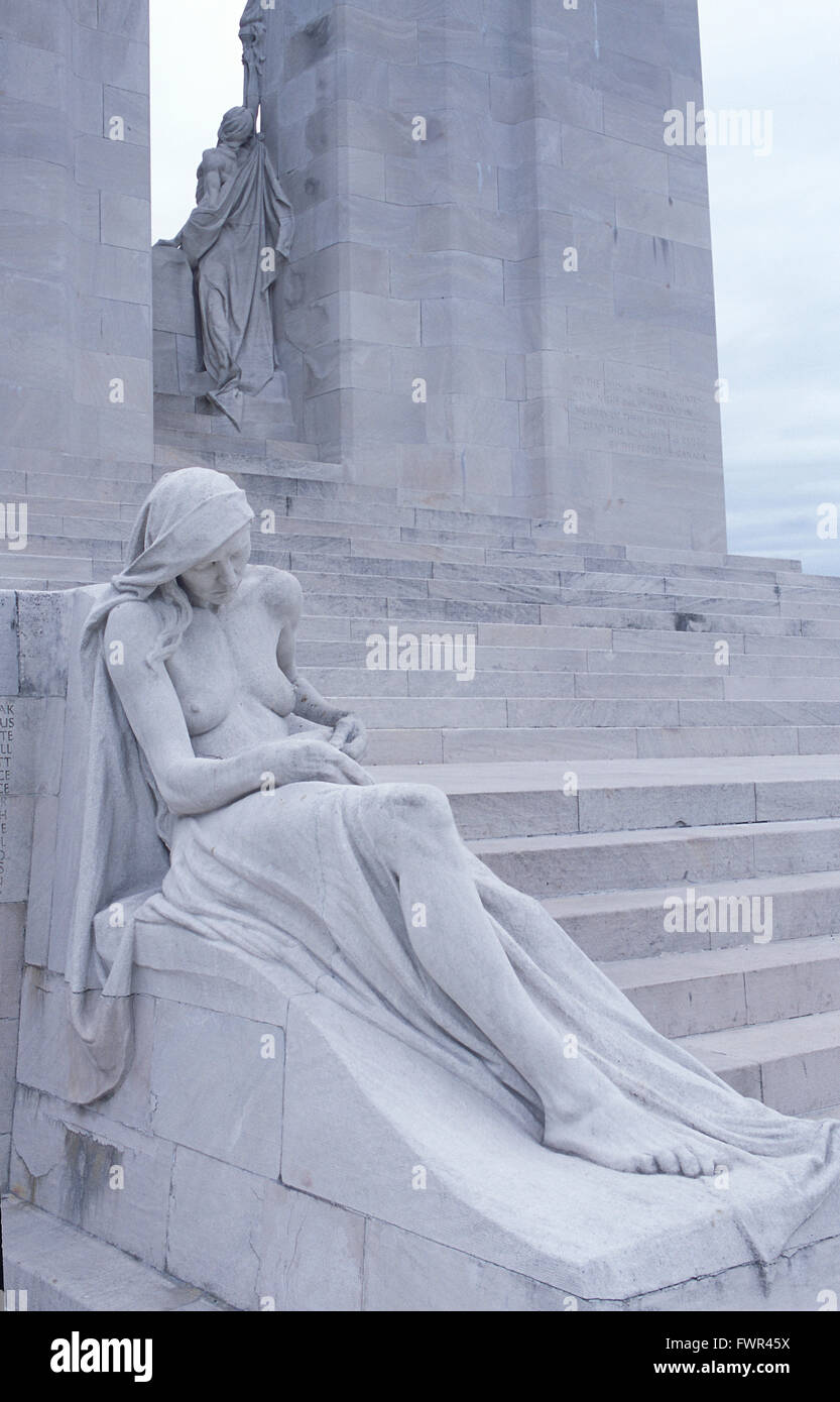 Canadian National Vimy Memorial Stockfoto