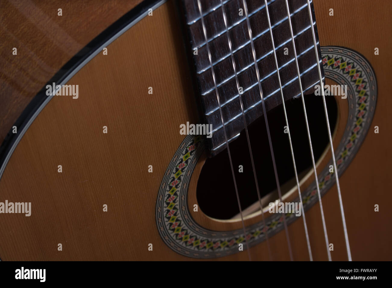 Hintergrund gitarre Stockfoto