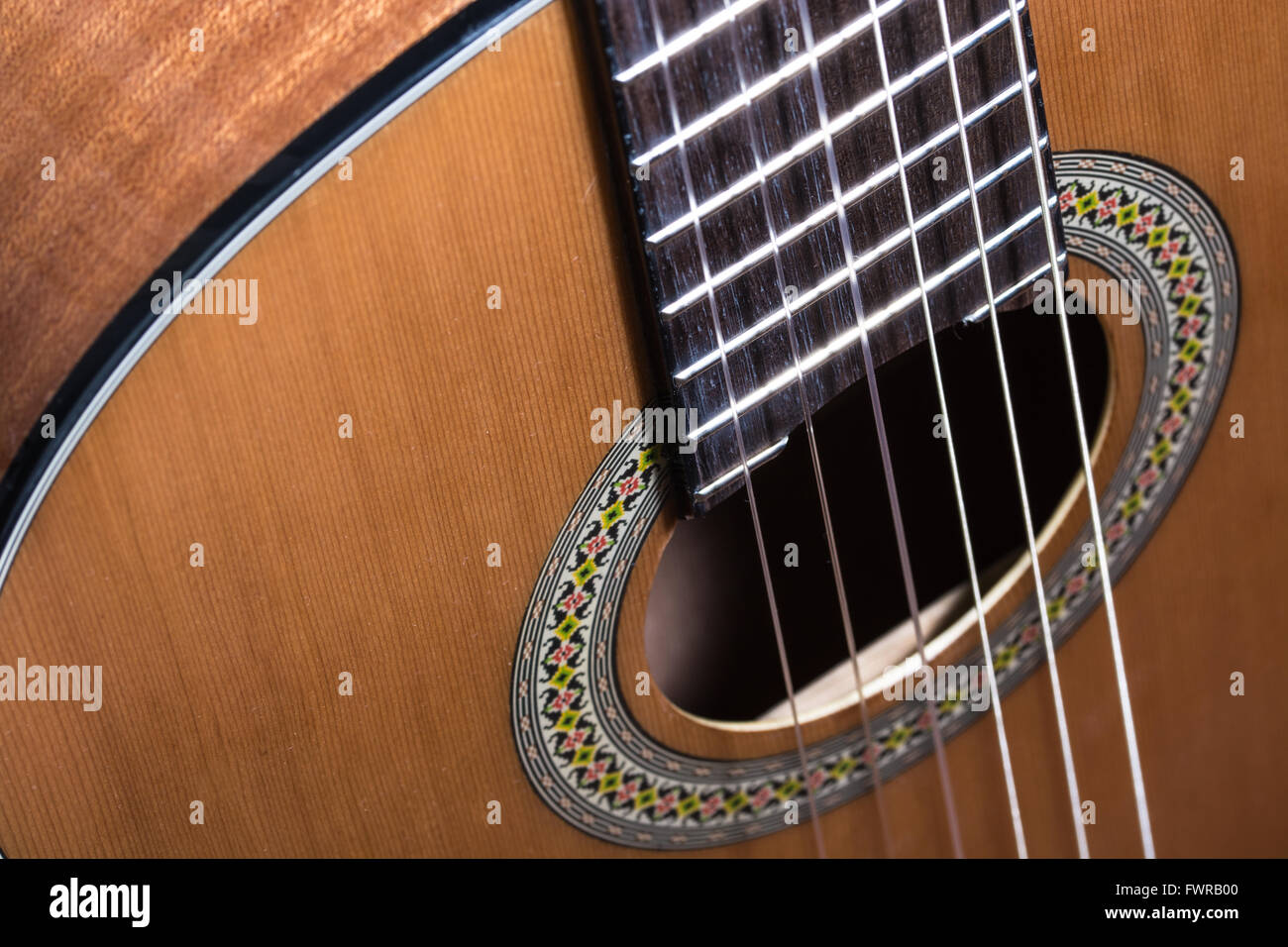 Hintergrund gitarre Stockfoto