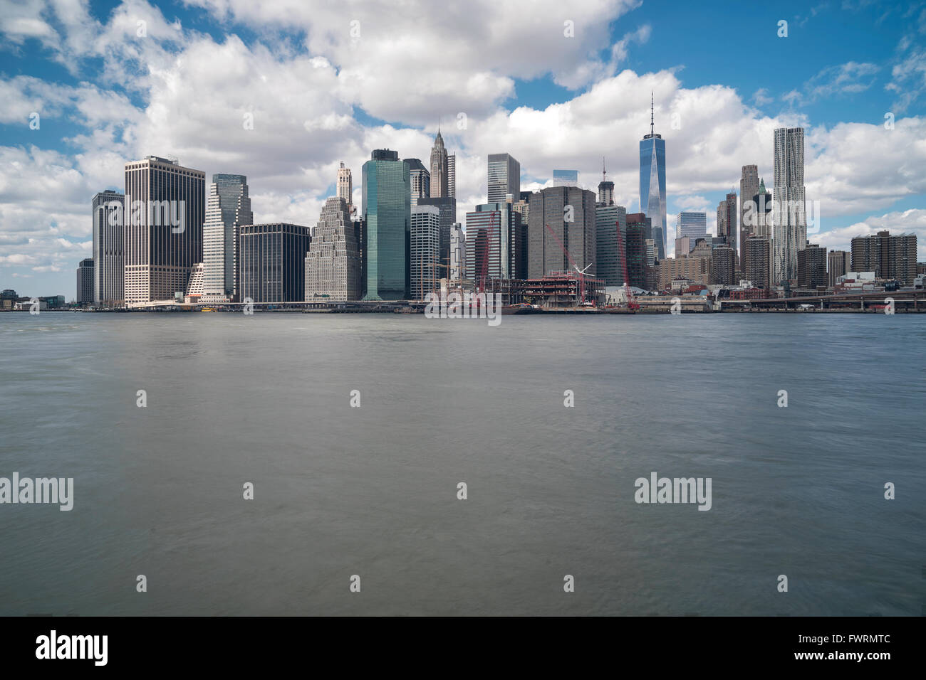 Skyline von NYC Stockfoto