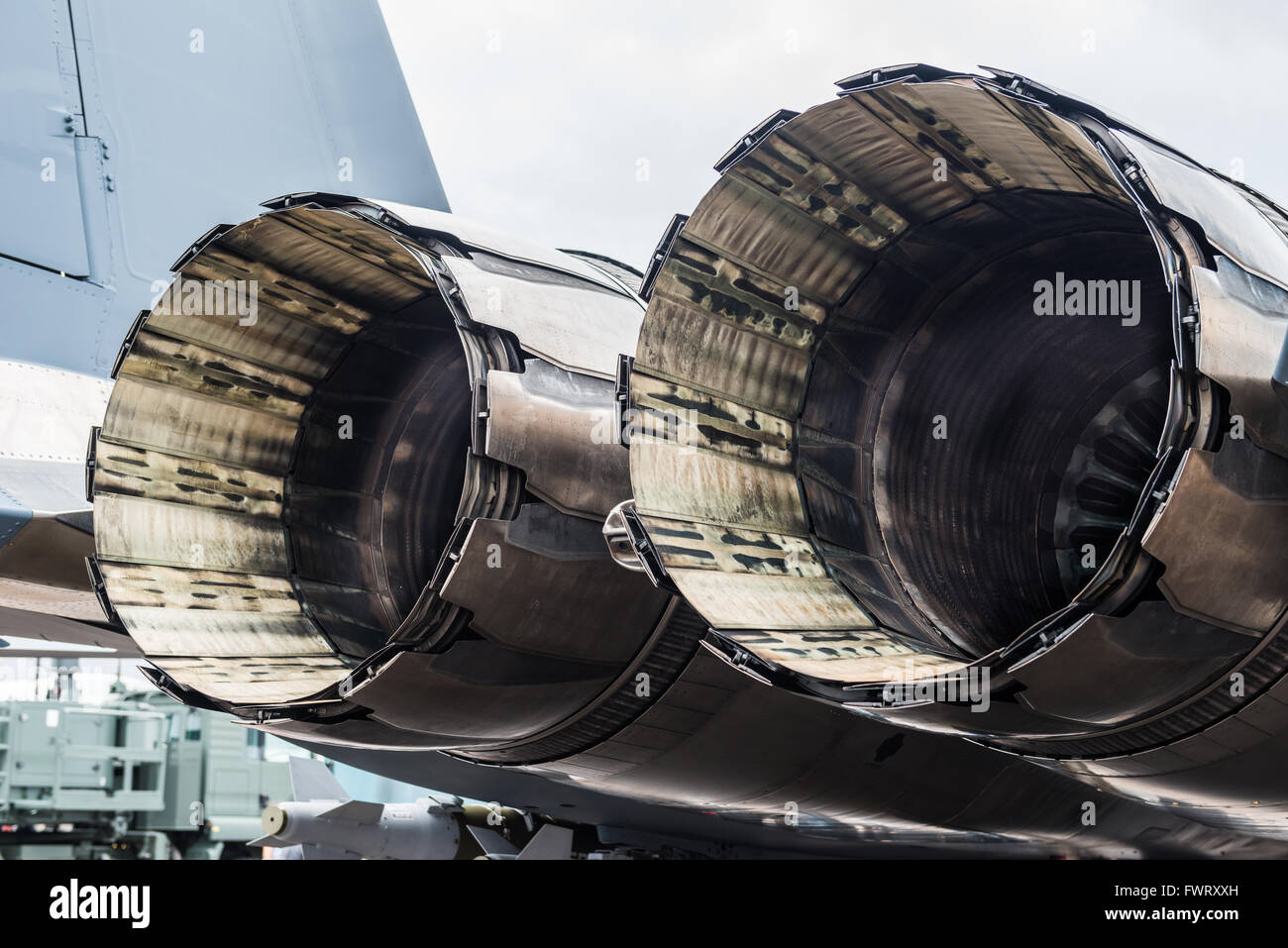 F-15 Flugzeuge Jet-Engine Stockfotografie - Alamy