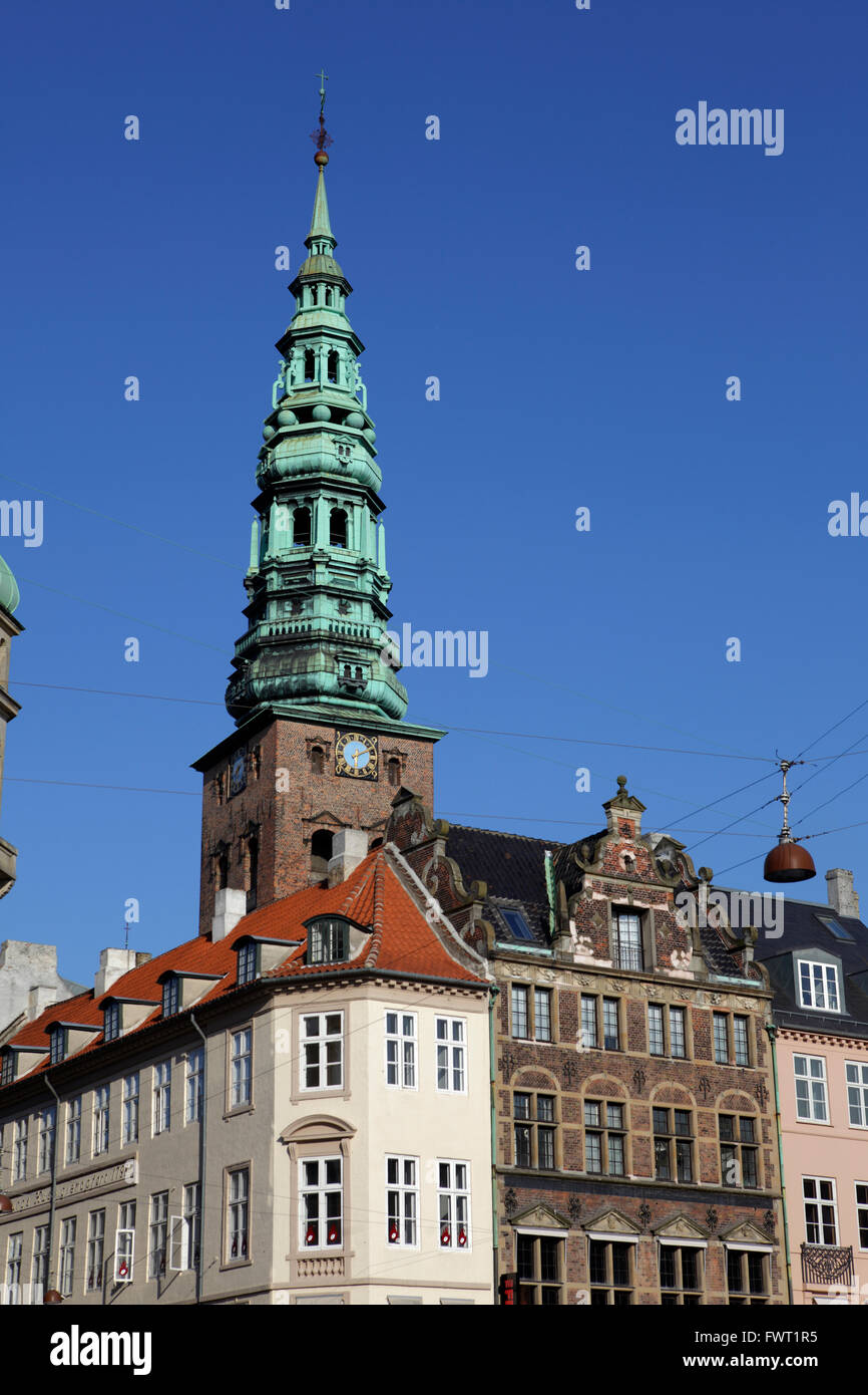 Amagertorv Quadrat, Kopenhagen, Dänemark Stockfoto