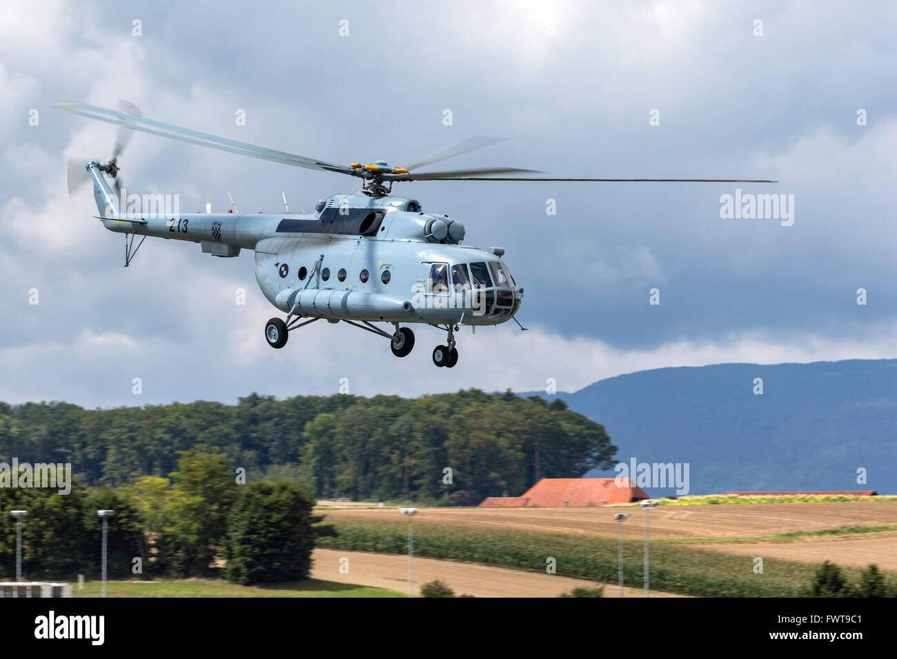 Kroatische Luftwaffe Mil Mi-8MTV-1 "Hip" militärischen Transporthubschrauber Stockfoto