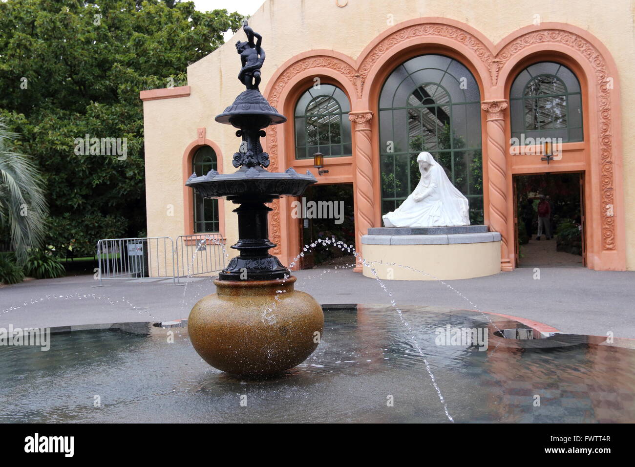 Touristenattraktion, The Conservatory in Fitzroy Gardens Melbourne Victoria Australien Stockfoto