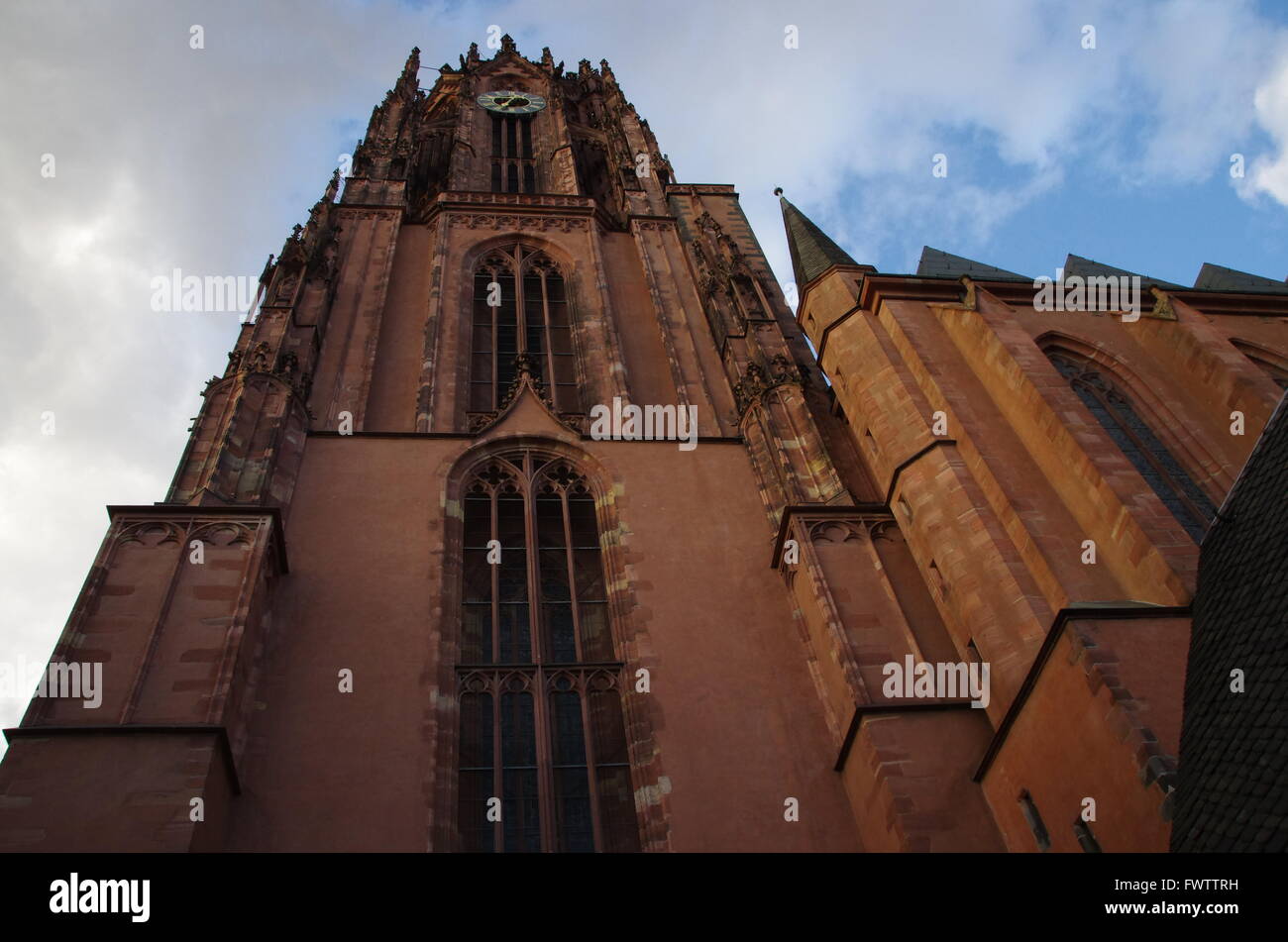 Frankfurter Dom Stockfoto