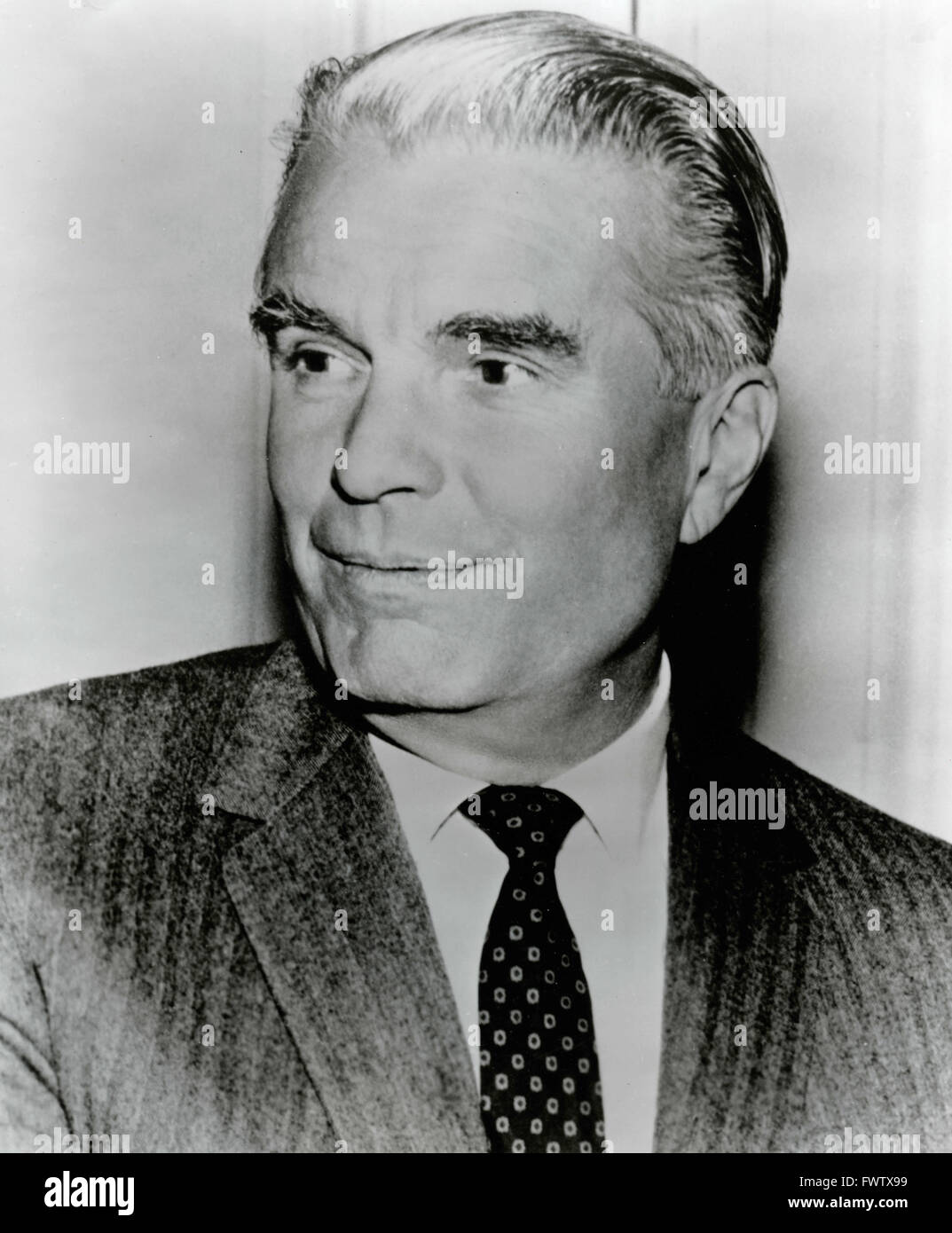 Kent Smith als Dr. Robert Morton in Peyton Place, USA 1964 Stockfoto