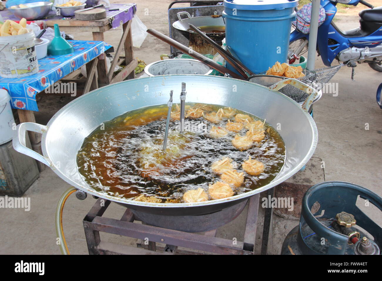 Traditionelle Thai-Food, Chiang Mai, Thailand Stockfoto