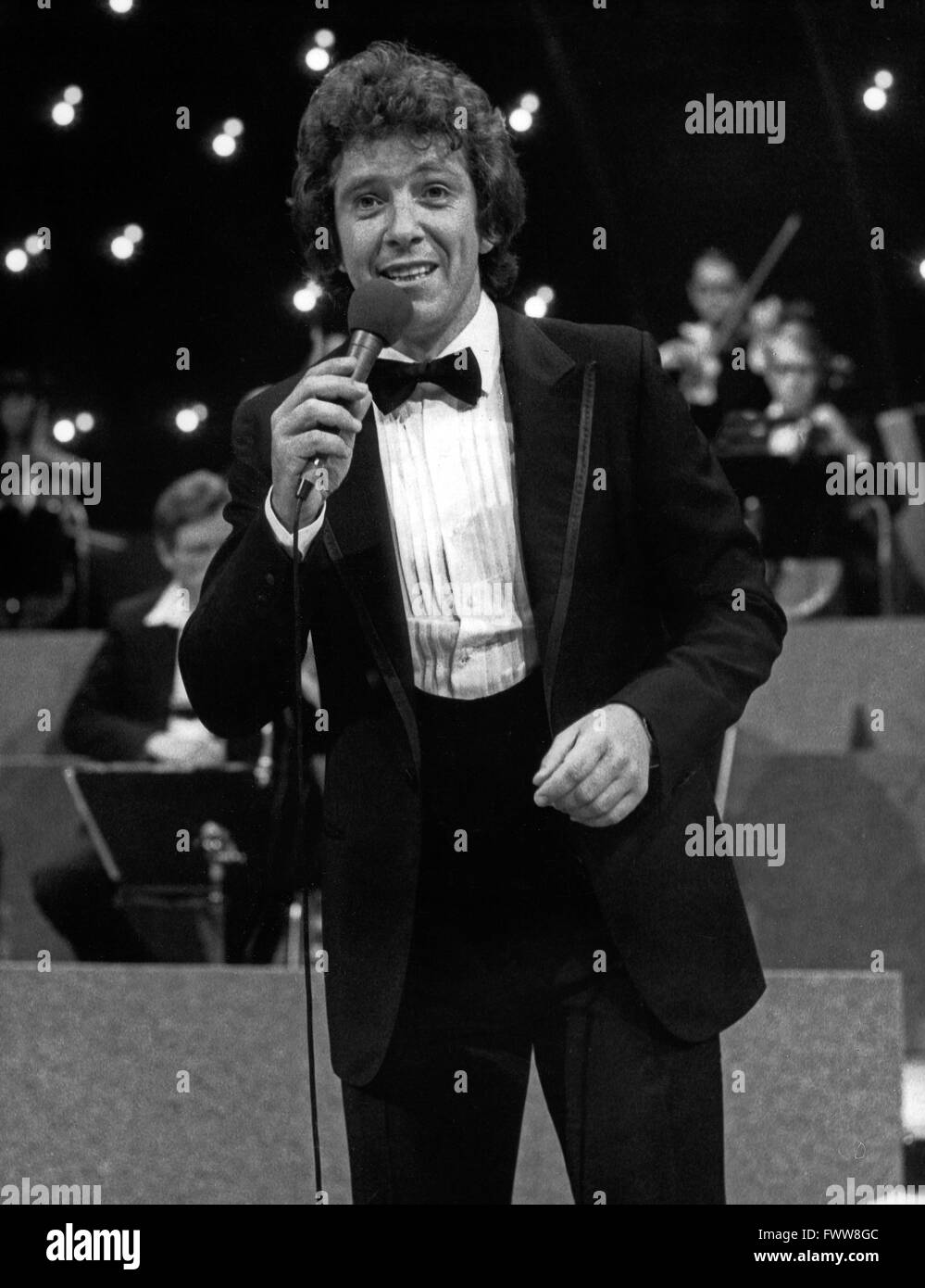 Deutscher Sänger, Moderator und Wittlich Michael Schanze, Deutschand 1980er Jahre. Deutsche