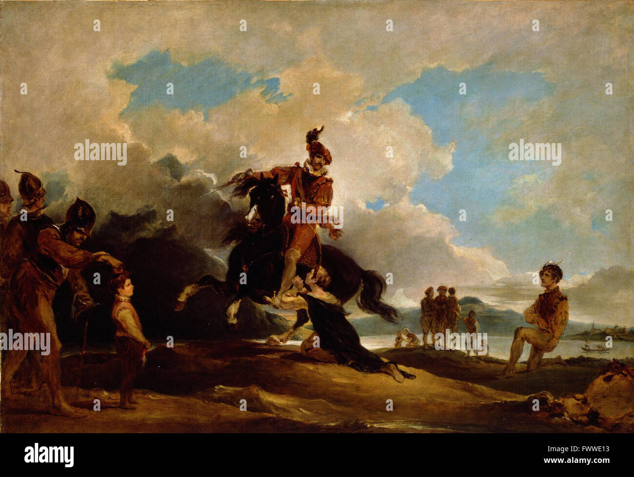 Bourgeois, Sir Francis - Peter William sagen Stockfoto