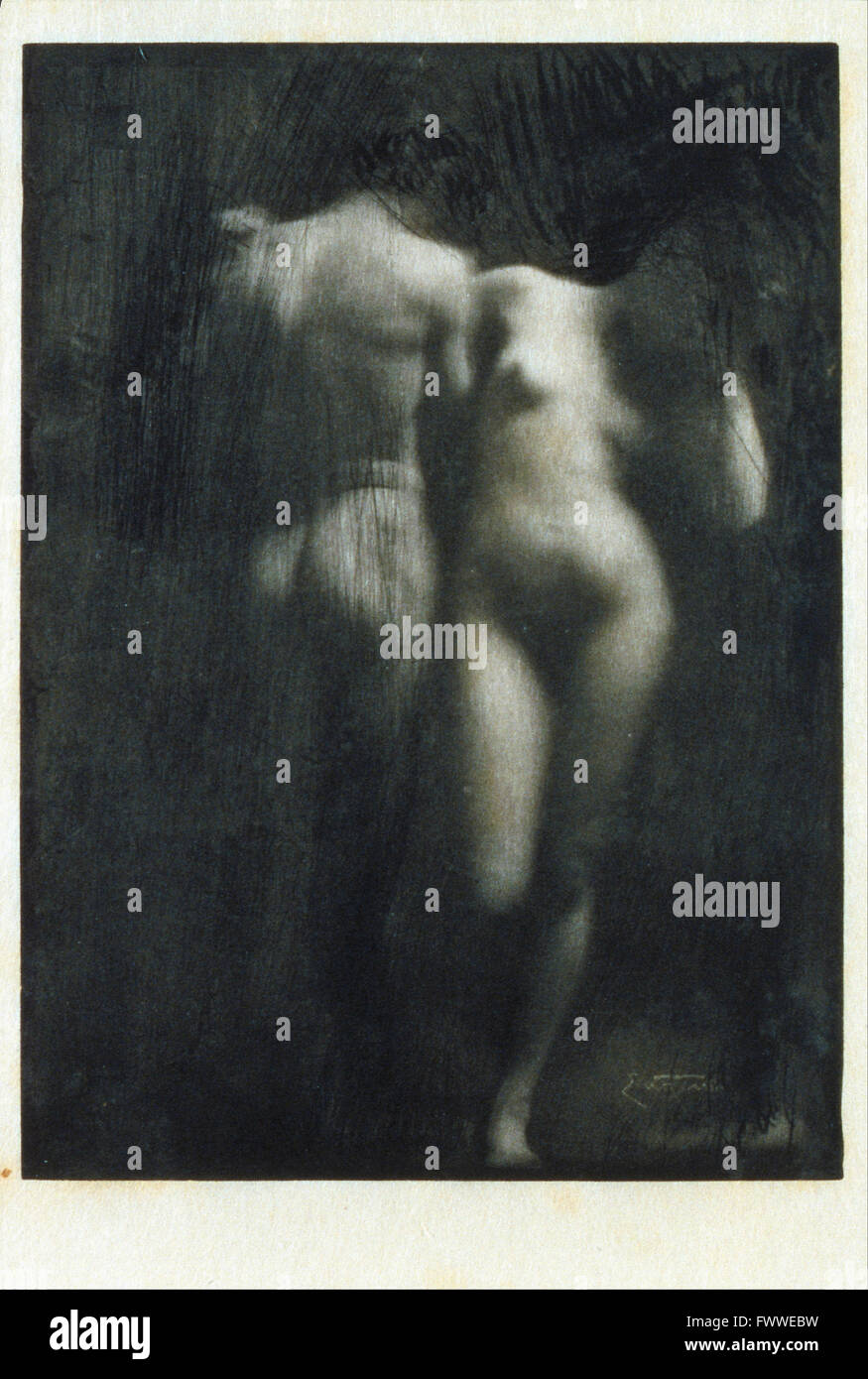 Frank Eugene - Adam und Eva - Denver Art Museum Stockfoto