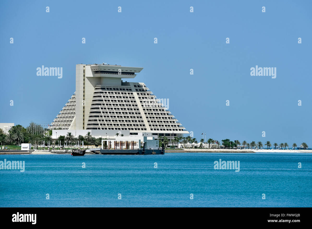 Sheraton Hotel in Doha, Katar Stockfoto