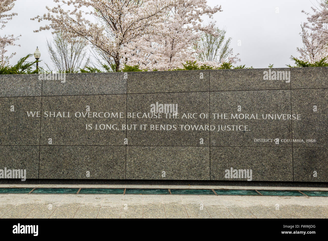 Washington, D.C.  Martin Luther King Jr. Memorial Angebot. Stockfoto