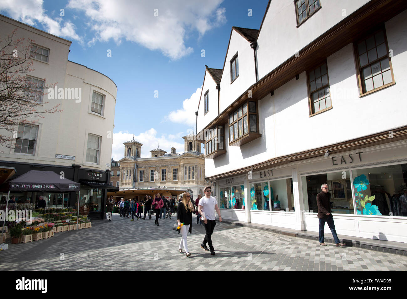 Kirche-Straße, Kingston upon Thames, GReater London, England, UK Stockfoto